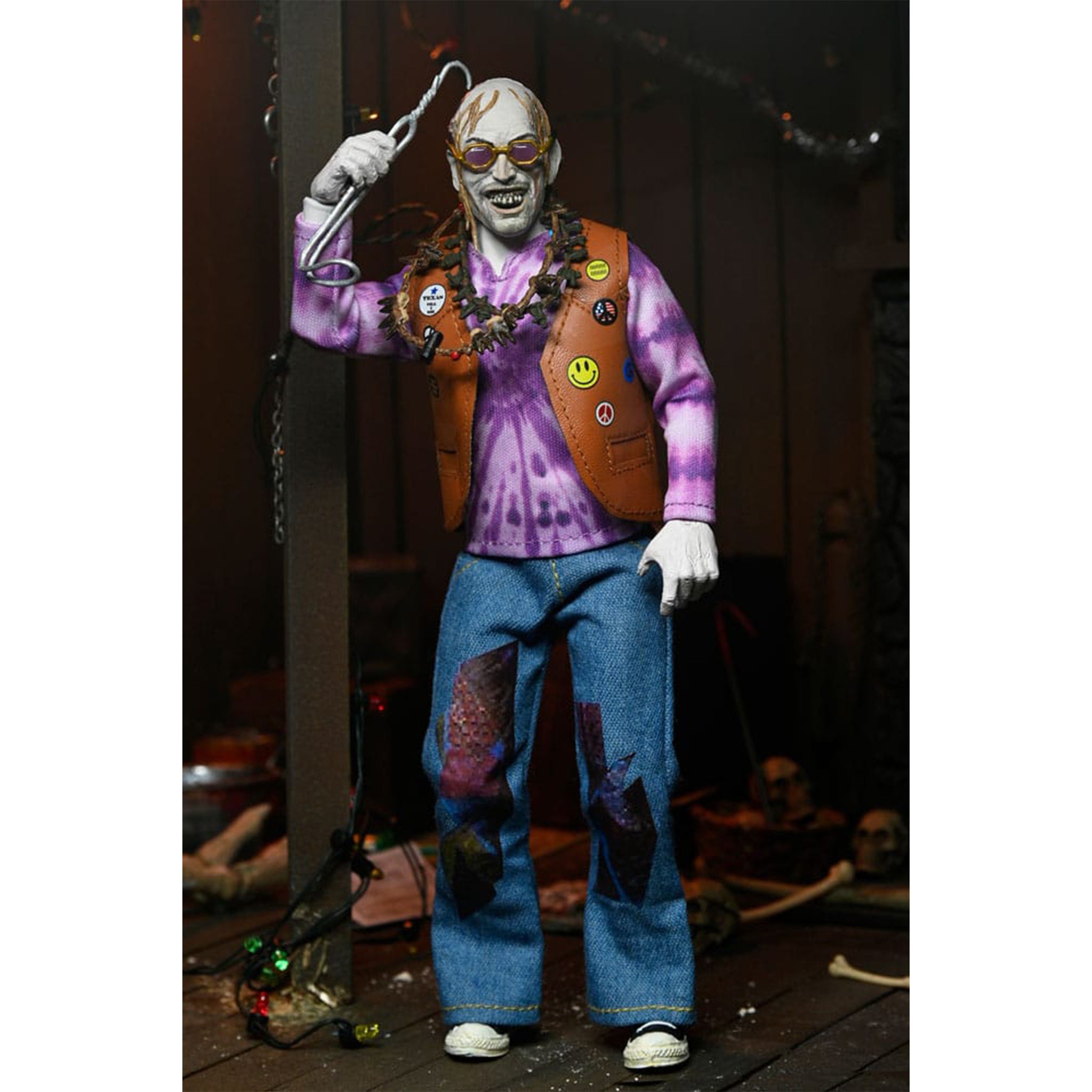 NECA Texas Chainsaw Massacre 2 Chop Top Clothed Action Figure 50th Anniversary – Texas Chainsaw Massacre, NECA, 20 cm, brand new collector item, Uncanny Collectibles Dublin Ireland