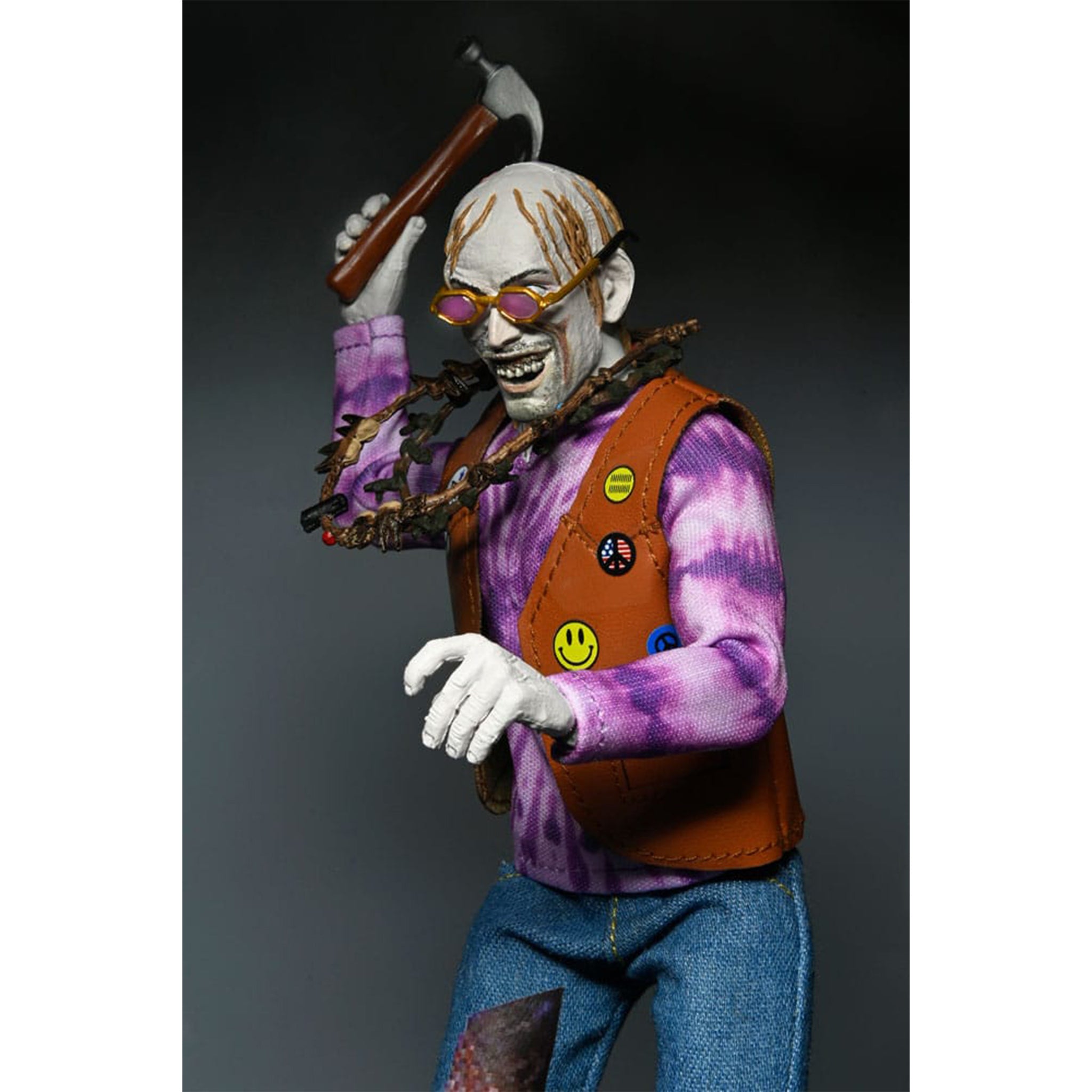 NECA Texas Chainsaw Massacre 2 Chop Top Clothed Action Figure 50th Anniversary – Texas Chainsaw Massacre, NECA, 20 cm, brand new collector item, Uncanny Collectibles Dublin Ireland