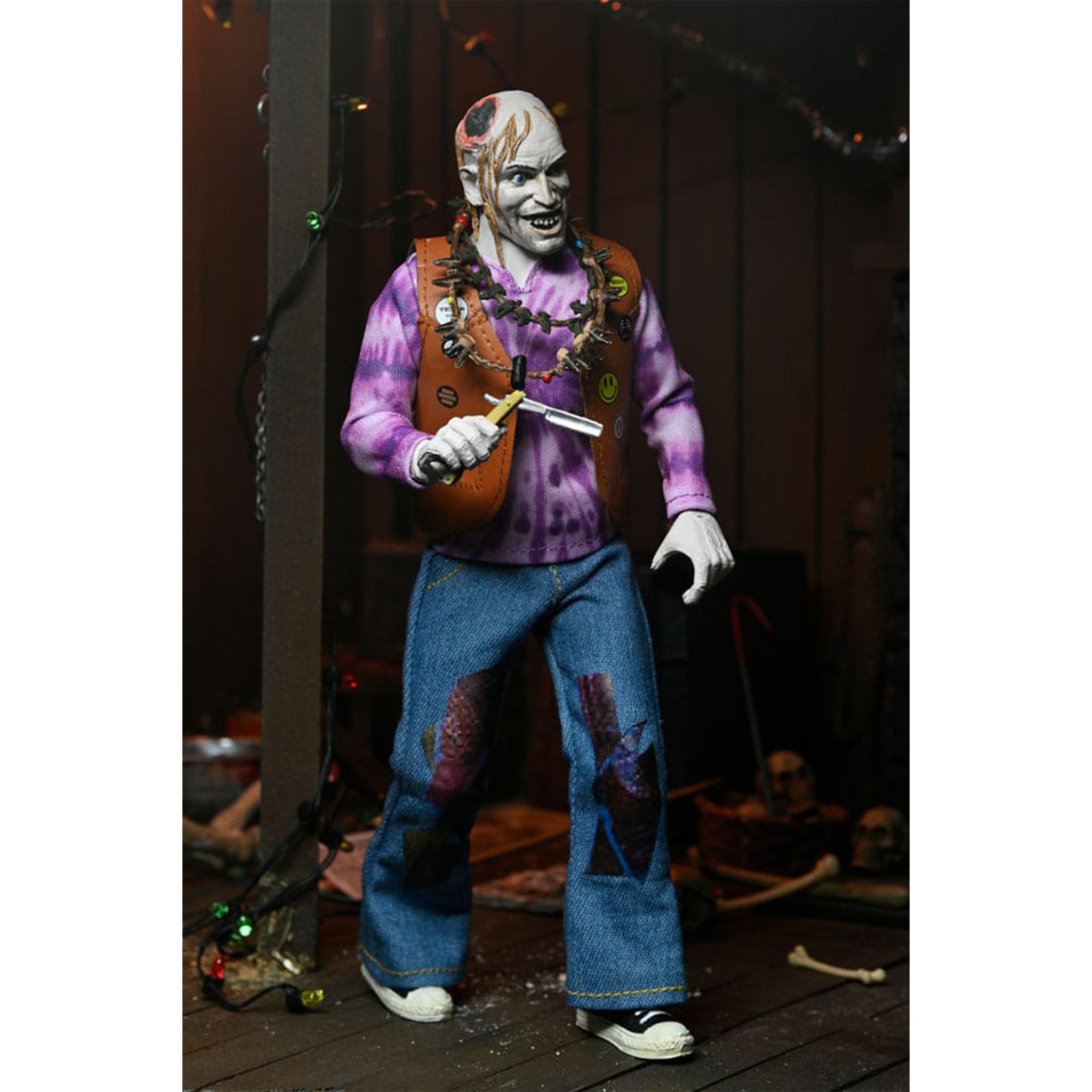 NECA Texas Chainsaw Massacre 2 Chop Top Clothed Action Figure 50th Anniversary – Texas Chainsaw Massacre, NECA, 20 cm, brand new collector item, Uncanny Collectibles Dublin Ireland