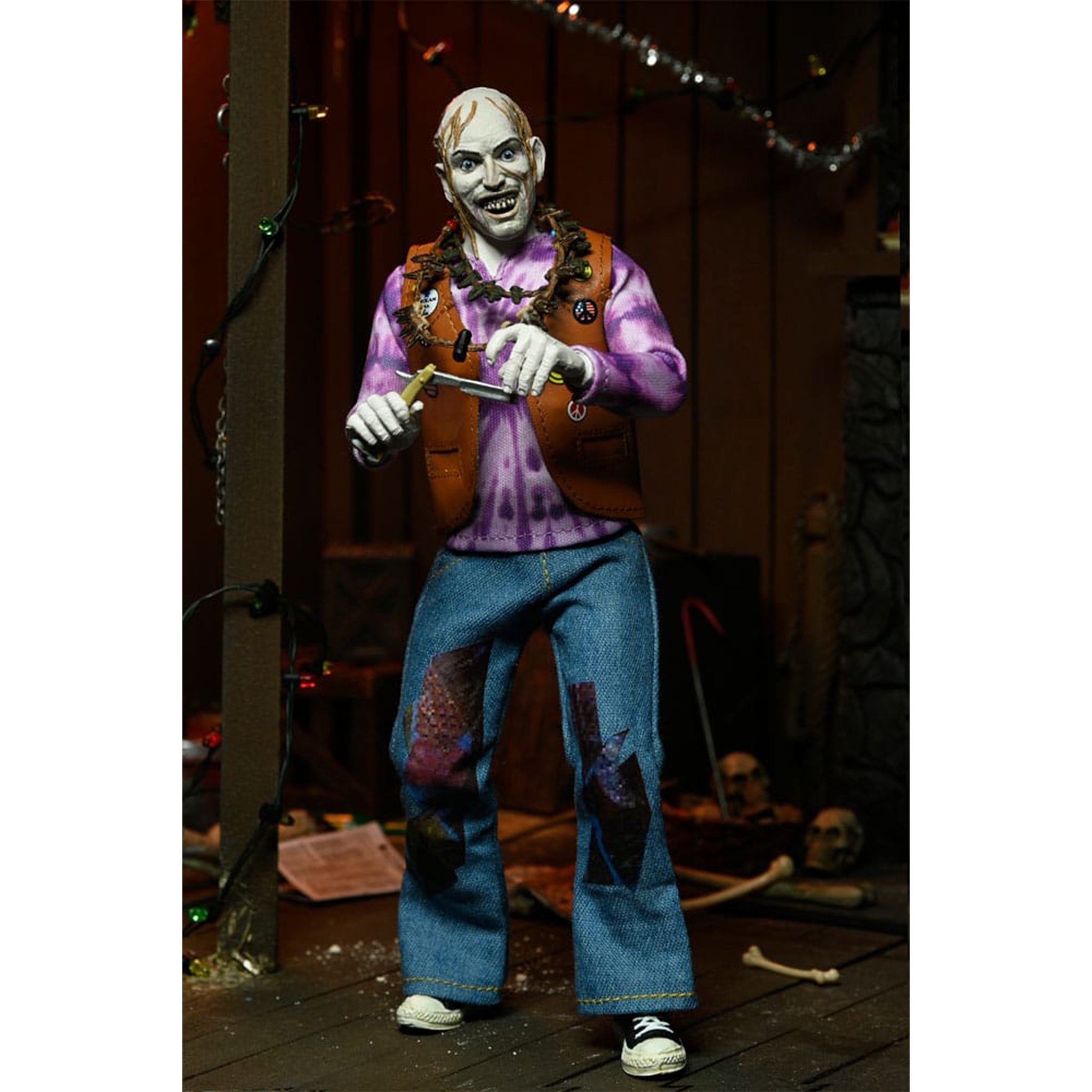 NECA Texas Chainsaw Massacre 2 Chop Top Clothed Action Figure 50th Anniversary – Texas Chainsaw Massacre, NECA, 20 cm, brand new collector item, Uncanny Collectibles Dublin Ireland