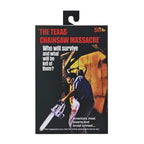 NECA Texas Chainsaw Massacre Leatherface 50th Anniversary Clothed Action Figure 20 cm – Texas Chainsaw Massacre, NECA, 20 cm, 2024, brand new collector item, Uncanny Collectibles Dublin Ireland