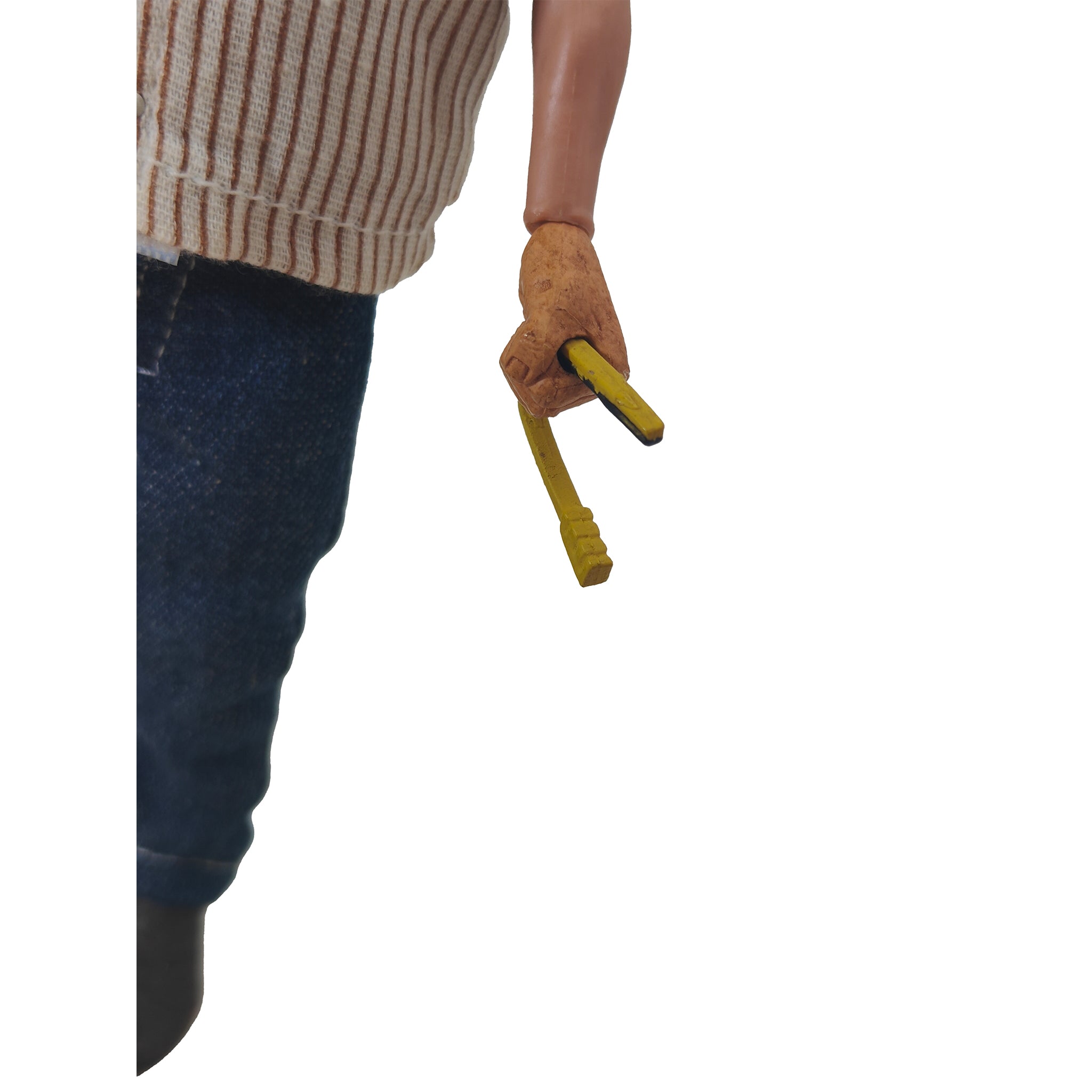 NECA Texas Chainsaw Massacre Leatherface Retro Cloth Action Figure – Texas Chainsaw Massacre, NECA, 20 cm, pre-owned collector piece, Uncanny Collectibles Dublin Ireland
