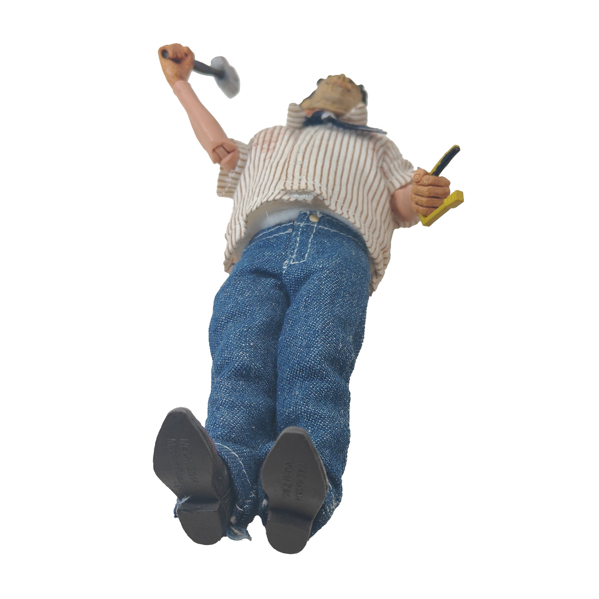 NECA Texas Chainsaw Massacre Leatherface Retro Cloth Action Figure – Texas Chainsaw Massacre, NECA, 20 cm, pre-owned collector piece, Uncanny Collectibles Dublin Ireland