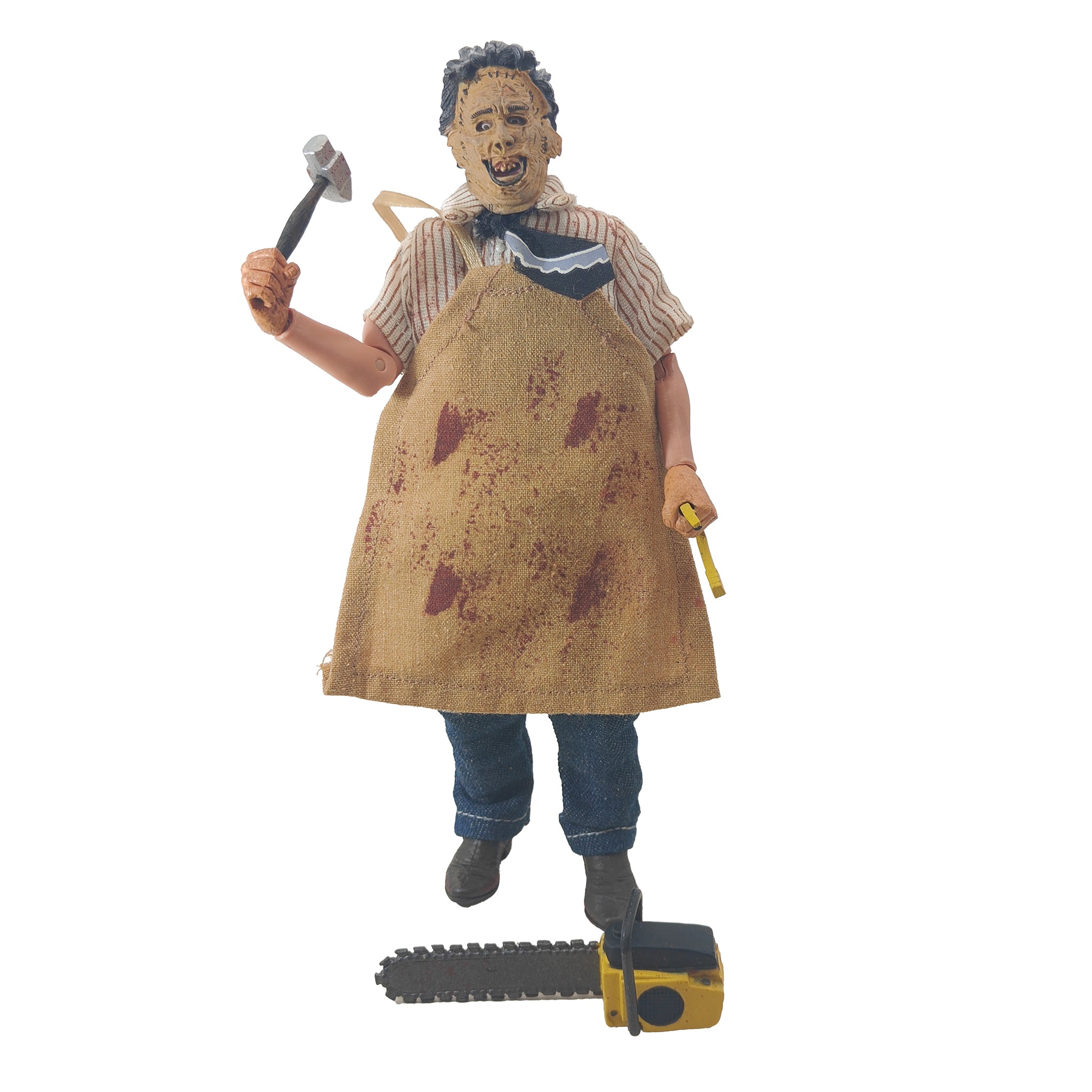 NECA Texas Chainsaw Massacre Leatherface Retro Cloth Action Figure
