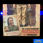 NECA Texas Chainsaw Massacre The Hitchhiker Retro Clothed Action Figure 50th Anniversary 20cm