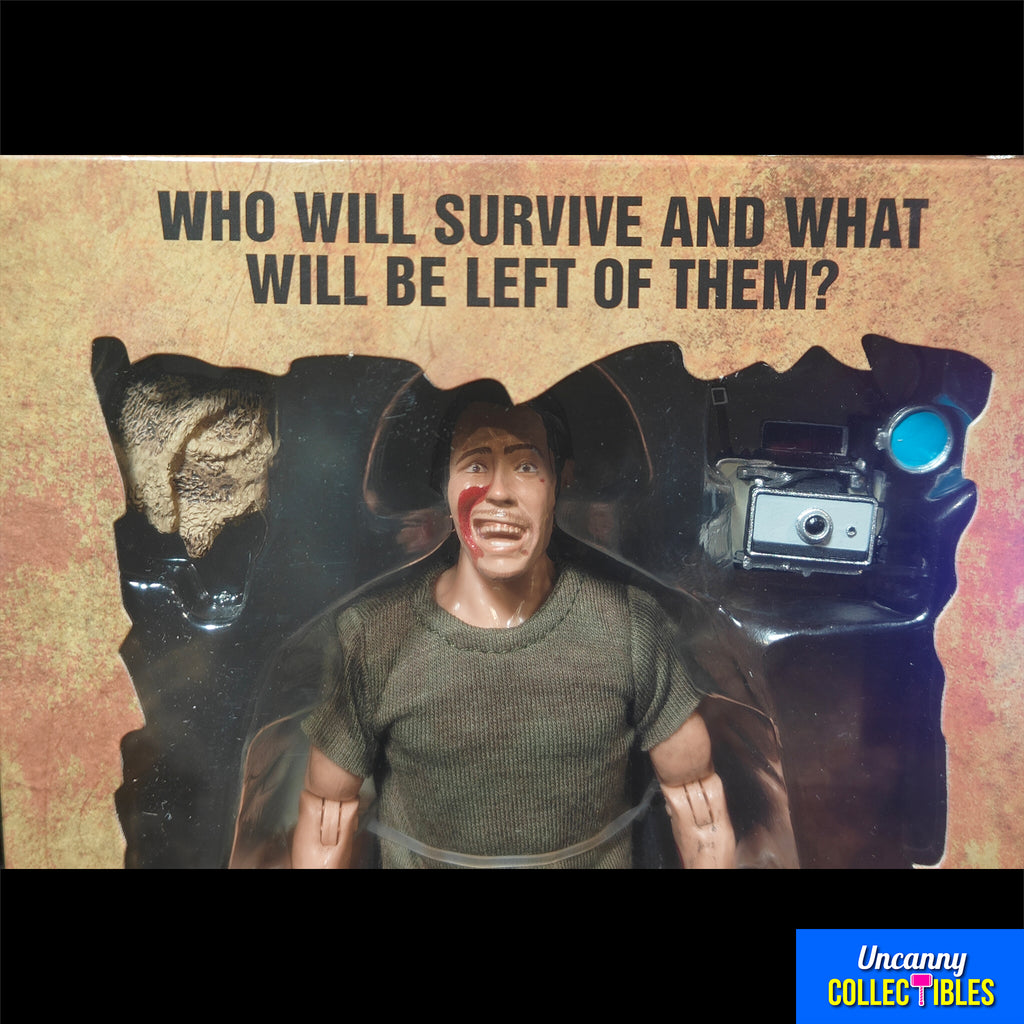 NECA Texas Chainsaw Massacre The Hitchhiker Retro Clothed Action Figure 50th Anniversary 20cm