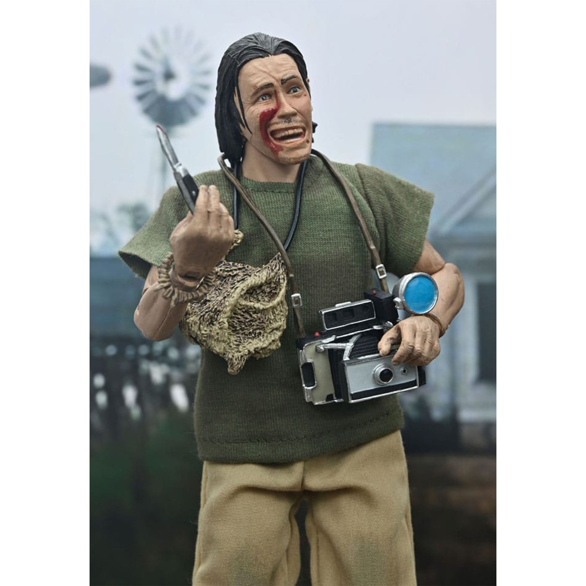 NECA Texas Chainsaw Massacre The Hitchhiker Retro Clothed Action Figure 50th Anniversary 20cm – Texas Chainsaw Massacre, NECA, 20 cm, brand new collector item, Uncanny Collectibles Dublin Ireland