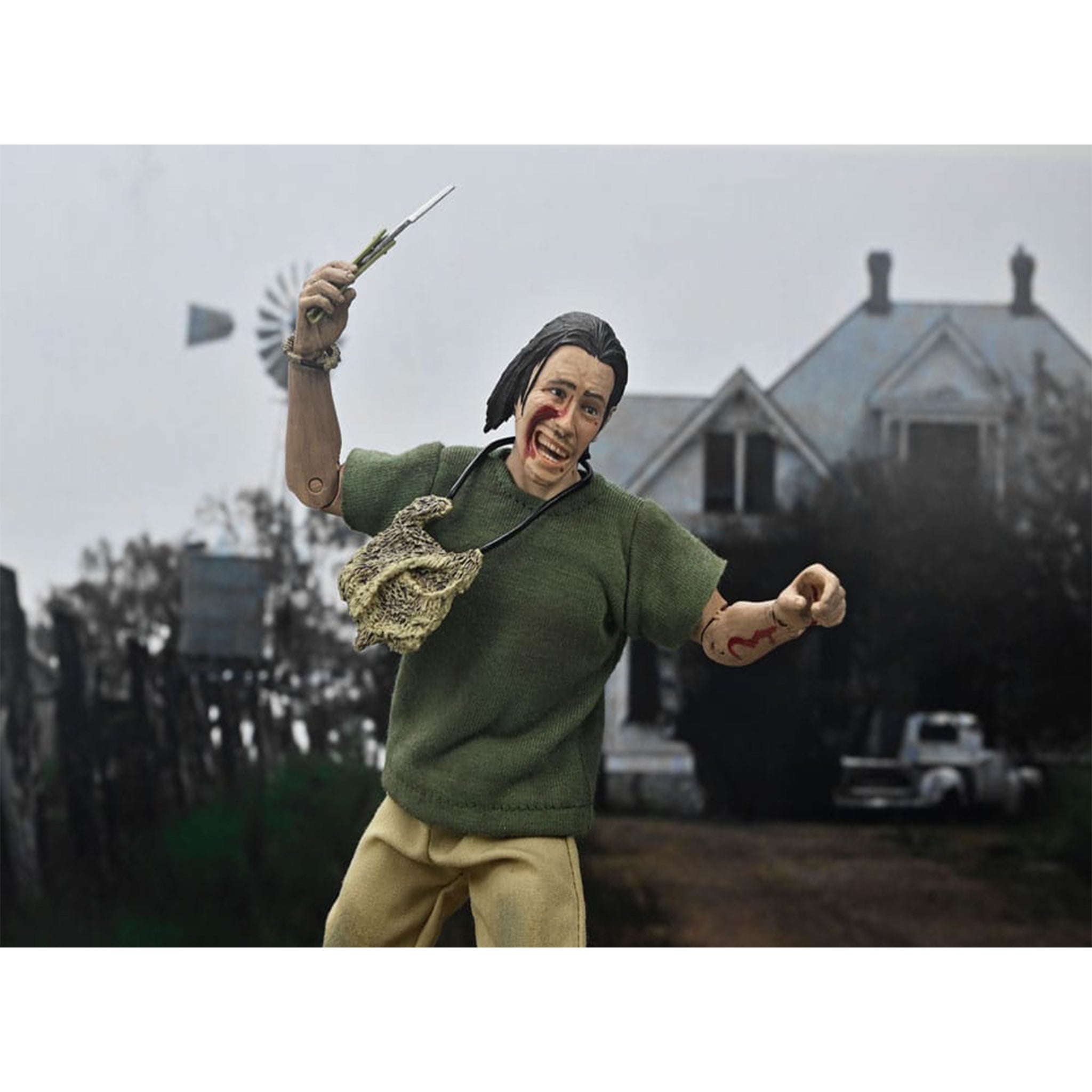 NECA Texas Chainsaw Massacre The Hitchhiker Retro Clothed Action Figure 50th Anniversary 20cm – Texas Chainsaw Massacre, NECA, 20 cm, brand new collector item, Uncanny Collectibles Dublin Ireland