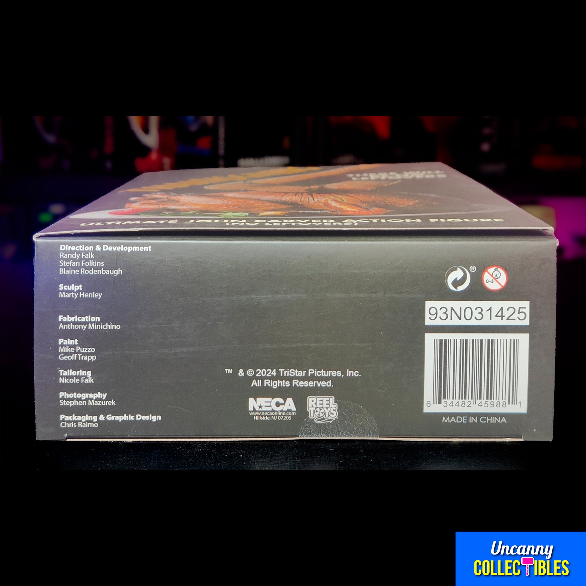 NECA Thanksgiving Ultimate John Carver No Leftovers Action Figure 18cm