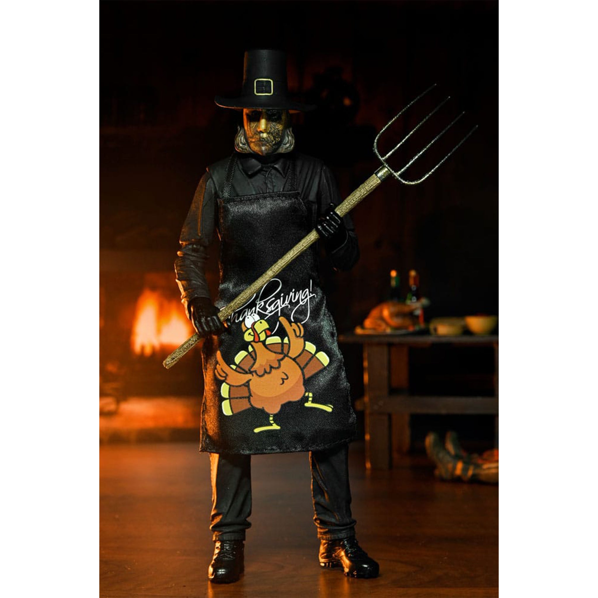 NECA Thanksgiving Ultimate John Carver No Leftovers Action Figure 18cm – Horror, NECA, 18 cm, brand new collector item, Uncanny Collectibles Dublin Ireland