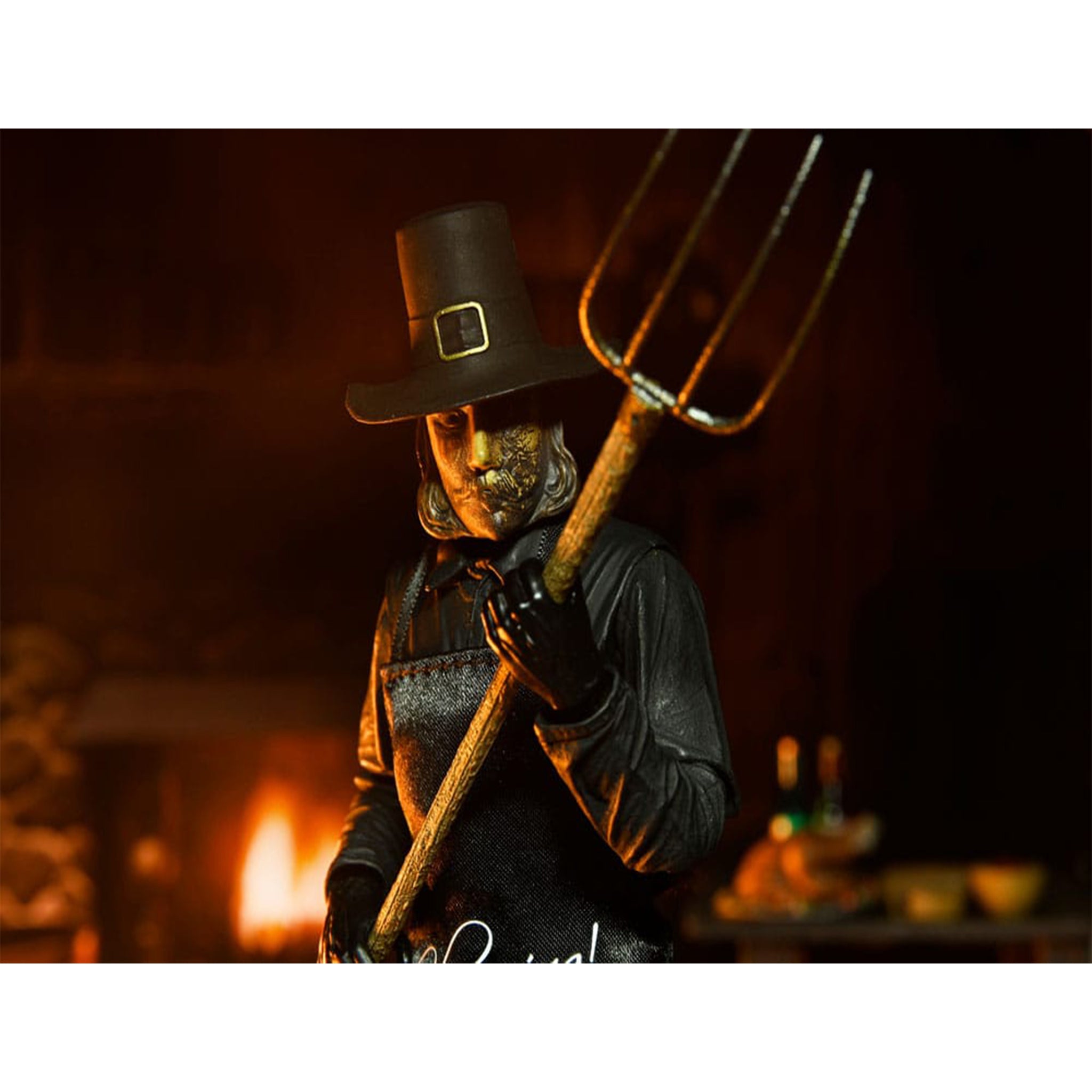 NECA Thanksgiving Ultimate John Carver No Leftovers Action Figure 18cm