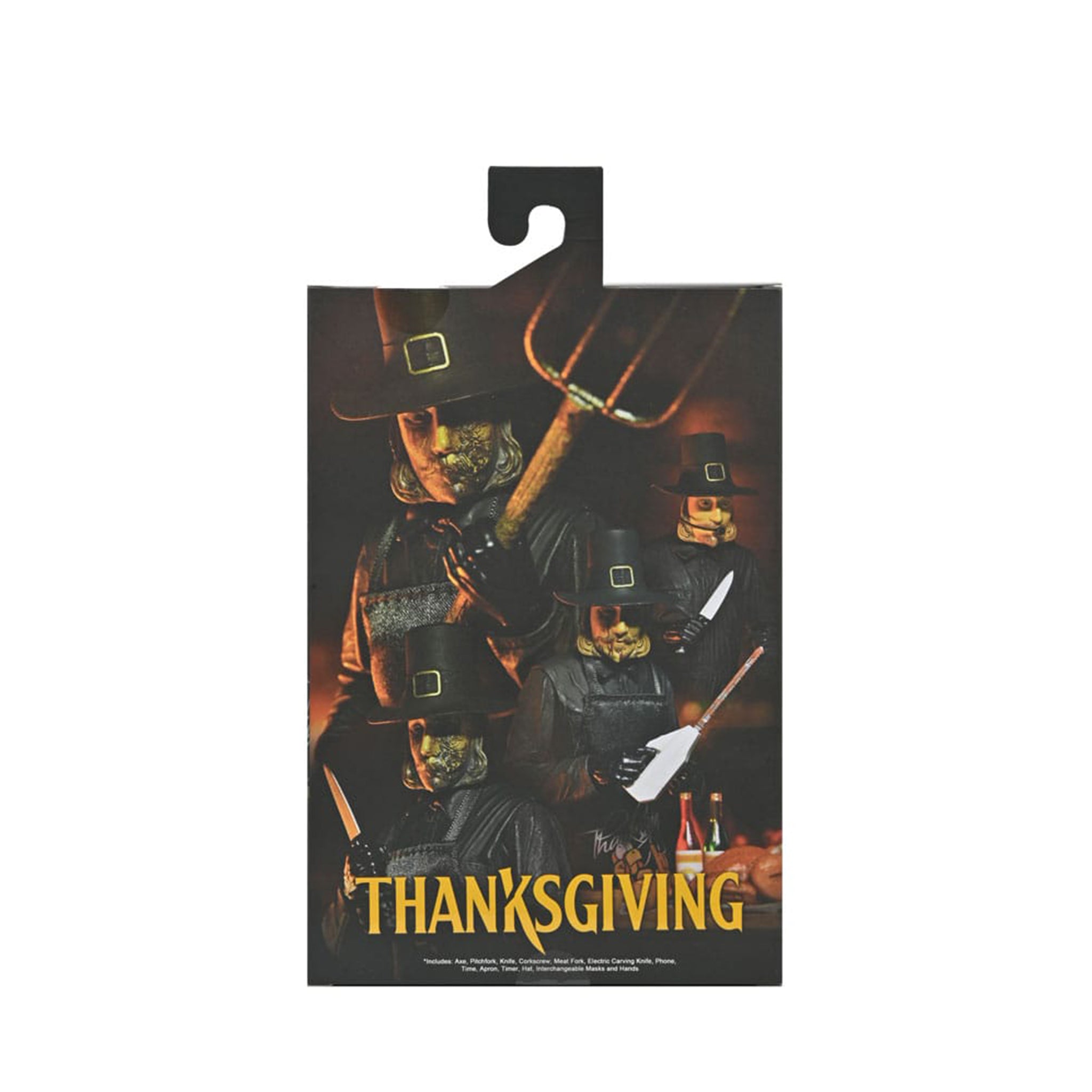 NECA Thanksgiving Ultimate John Carver No Leftovers Action Figure 18cm – Horror, NECA, 18 cm, brand new collector item, Uncanny Collectibles Dublin Ireland