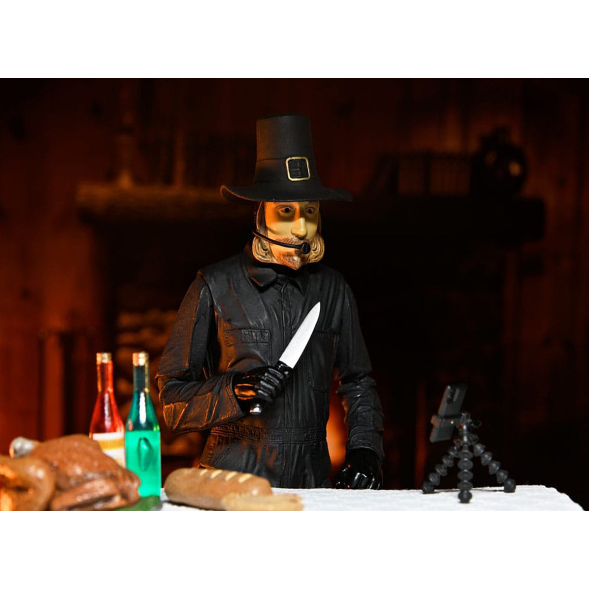 NECA Thanksgiving Ultimate John Carver No Leftovers Action Figure 18cm