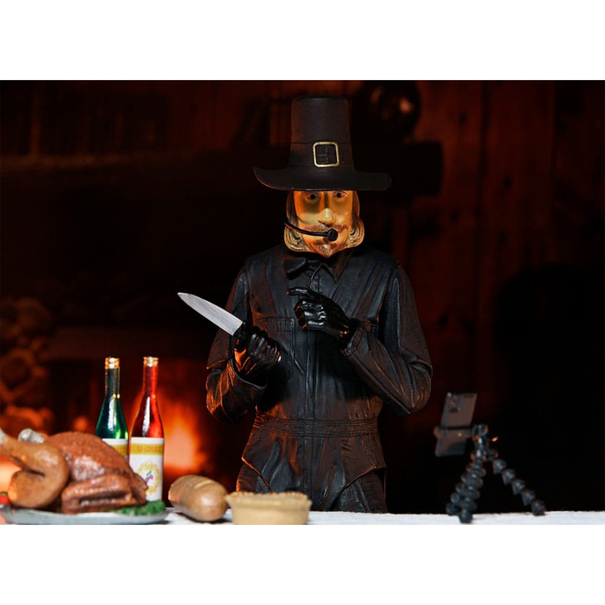 NECA Thanksgiving Ultimate John Carver No Leftovers Action Figure 18cm – Horror, NECA, 18 cm, brand new collector item, Uncanny Collectibles Dublin Ireland