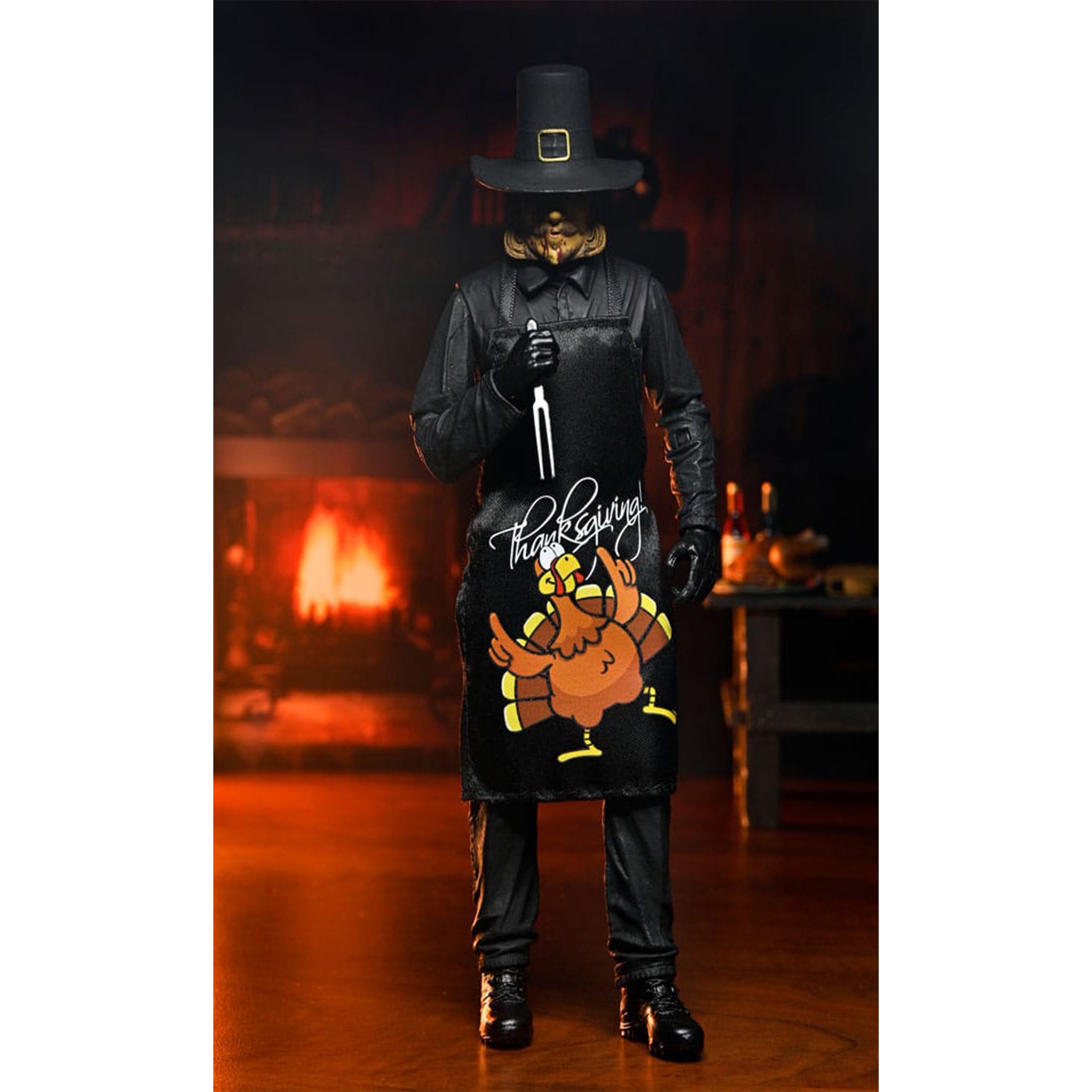 NECA Thanksgiving Ultimate John Carver No Leftovers Action Figure 18cm – Horror, NECA, 18 cm, brand new collector item, Uncanny Collectibles Dublin Ireland