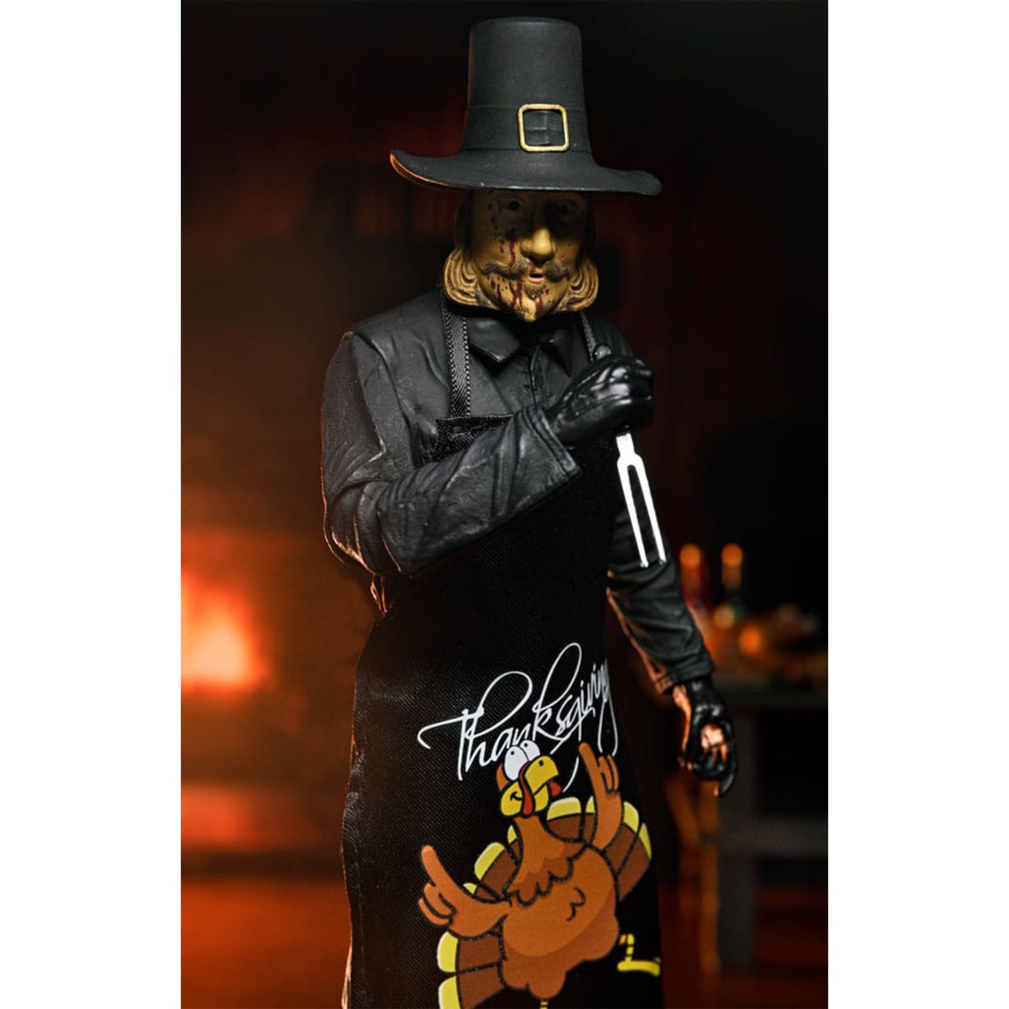 NECA Thanksgiving Ultimate John Carver No Leftovers Action Figure 18cm – Horror, NECA, 18 cm, brand new collector item, Uncanny Collectibles Dublin Ireland