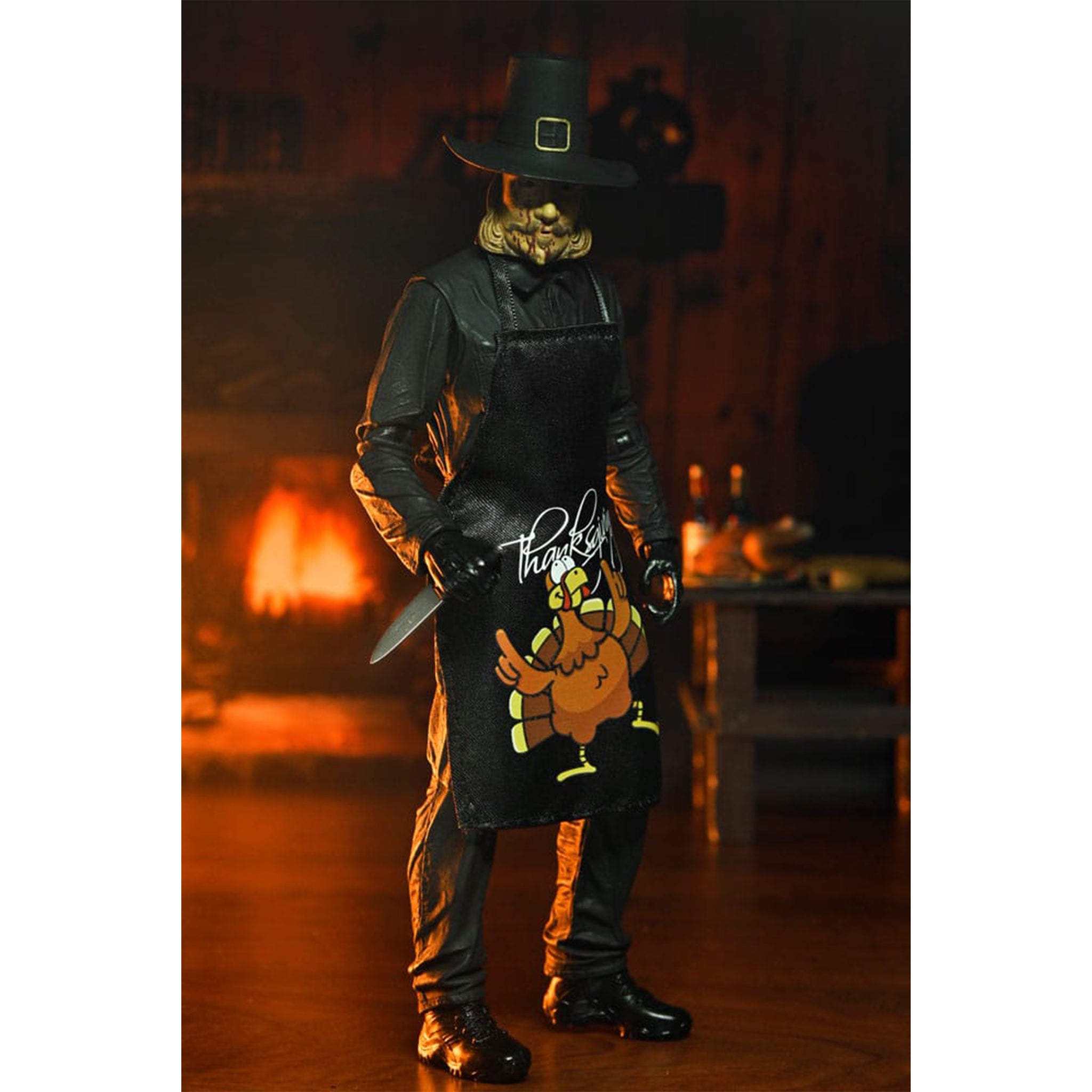 NECA Thanksgiving Ultimate John Carver No Leftovers Action Figure 18cm – Horror, NECA, 18 cm, brand new collector item, Uncanny Collectibles Dublin Ireland