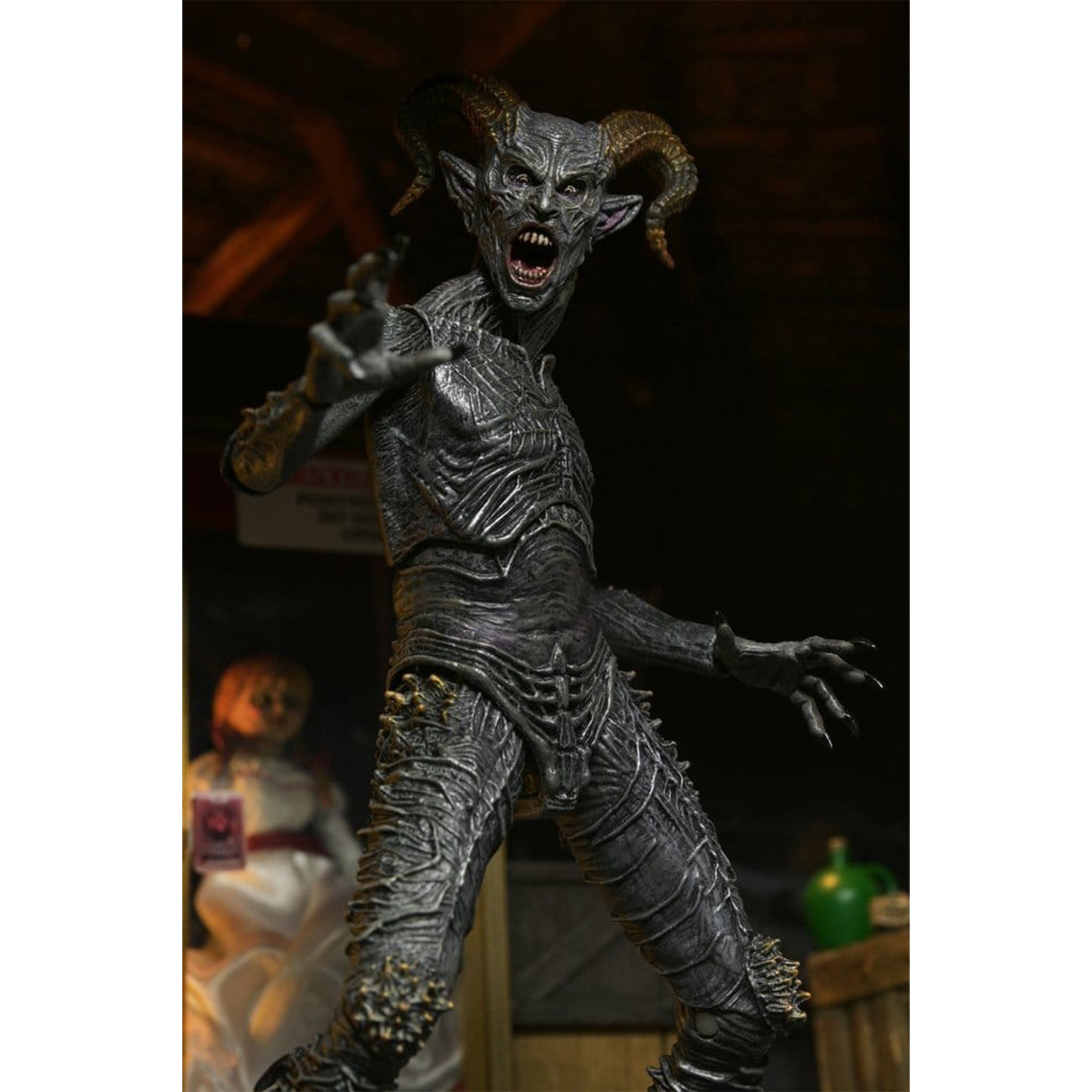 NECA The Conjuring Universe Ultimate Malthus the Demon Action Figure – Horror, NECA, 18 cm, brand new collector item, Uncanny Collectibles Dublin Ireland