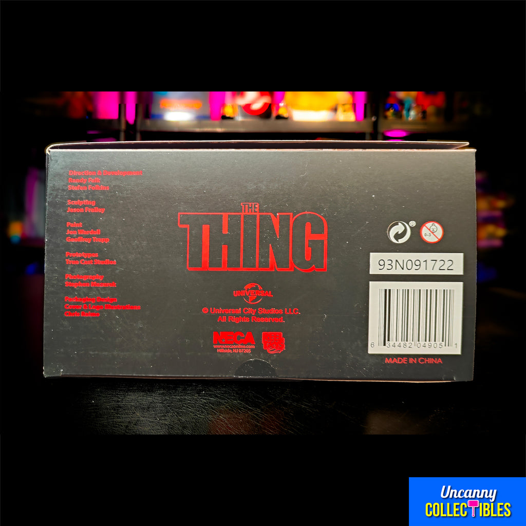 NECA The Thing Deluxe Ultimate Dog Creature Action Figure 18cm Scale – The Thing, NECA, 18 cm, 2024, brand new collector item, Uncanny Collectibles Dublin Ireland