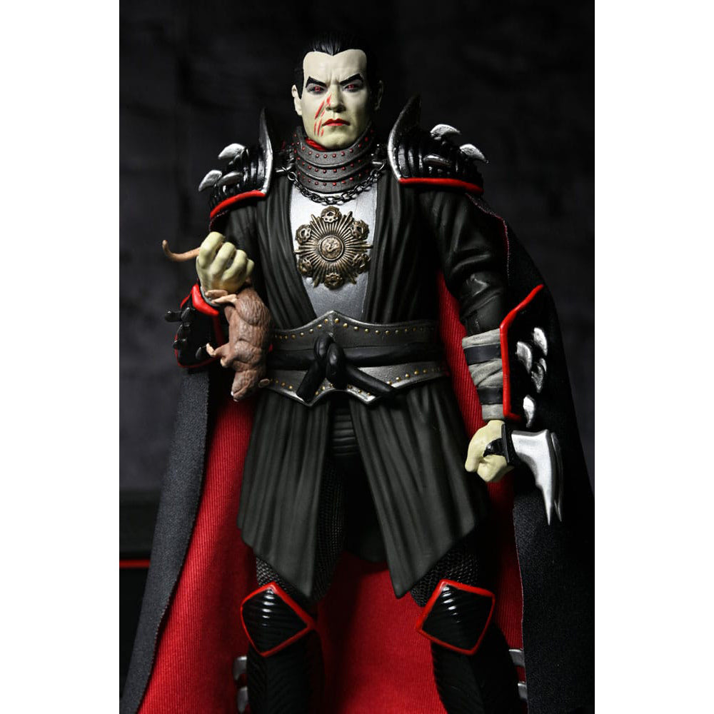 NECA TMNT x Universal Monsters Shredder as Dracula Ultimate Action Figure 18 cm – Teenage Mutant Ninja Turtles, NECA, 18 cm, 2025, brand new collector item, Uncanny Collectibles Dublin Ireland