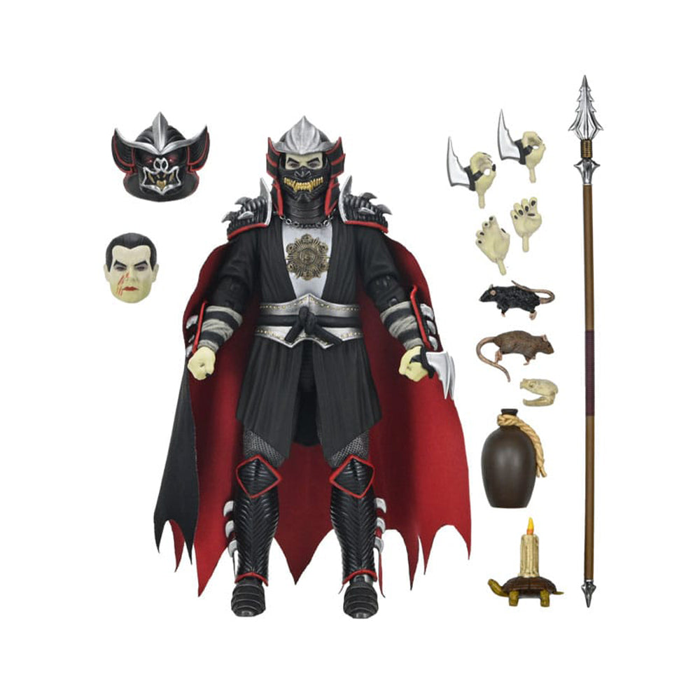 NECA TMNT x Universal Monsters Shredder as Dracula Ultimate Action Figure 18 cm – Teenage Mutant Ninja Turtles, NECA, 18 cm, 2025, brand new collector item, Uncanny Collectibles Dublin Ireland