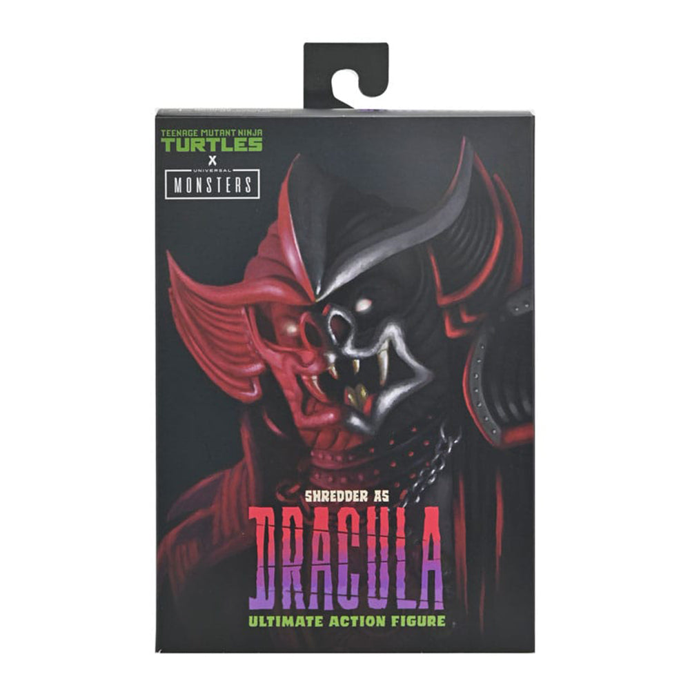 NECA TMNT x Universal Monsters Shredder as Dracula Ultimate Action Figure 18 cm – Teenage Mutant Ninja Turtles, NECA, 18 cm, 2025, brand new collector item, Uncanny Collectibles Dublin Ireland