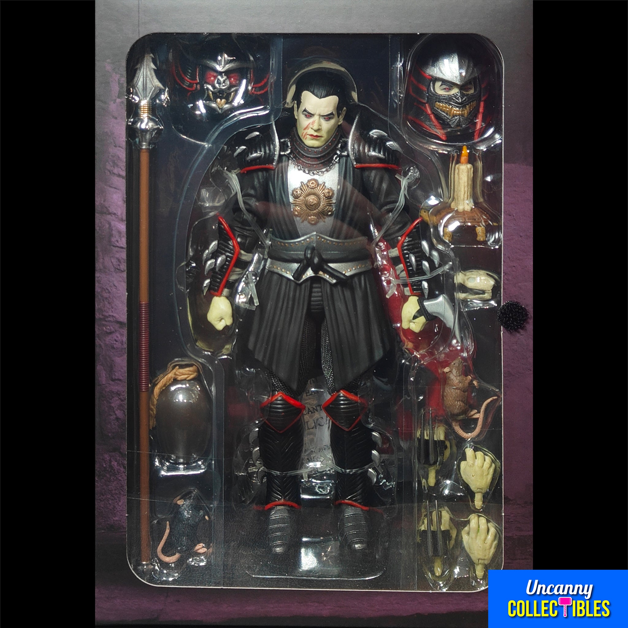 NECA TMNT x Universal Monsters Shredder as Dracula Ultimate Action Figure 18 cm