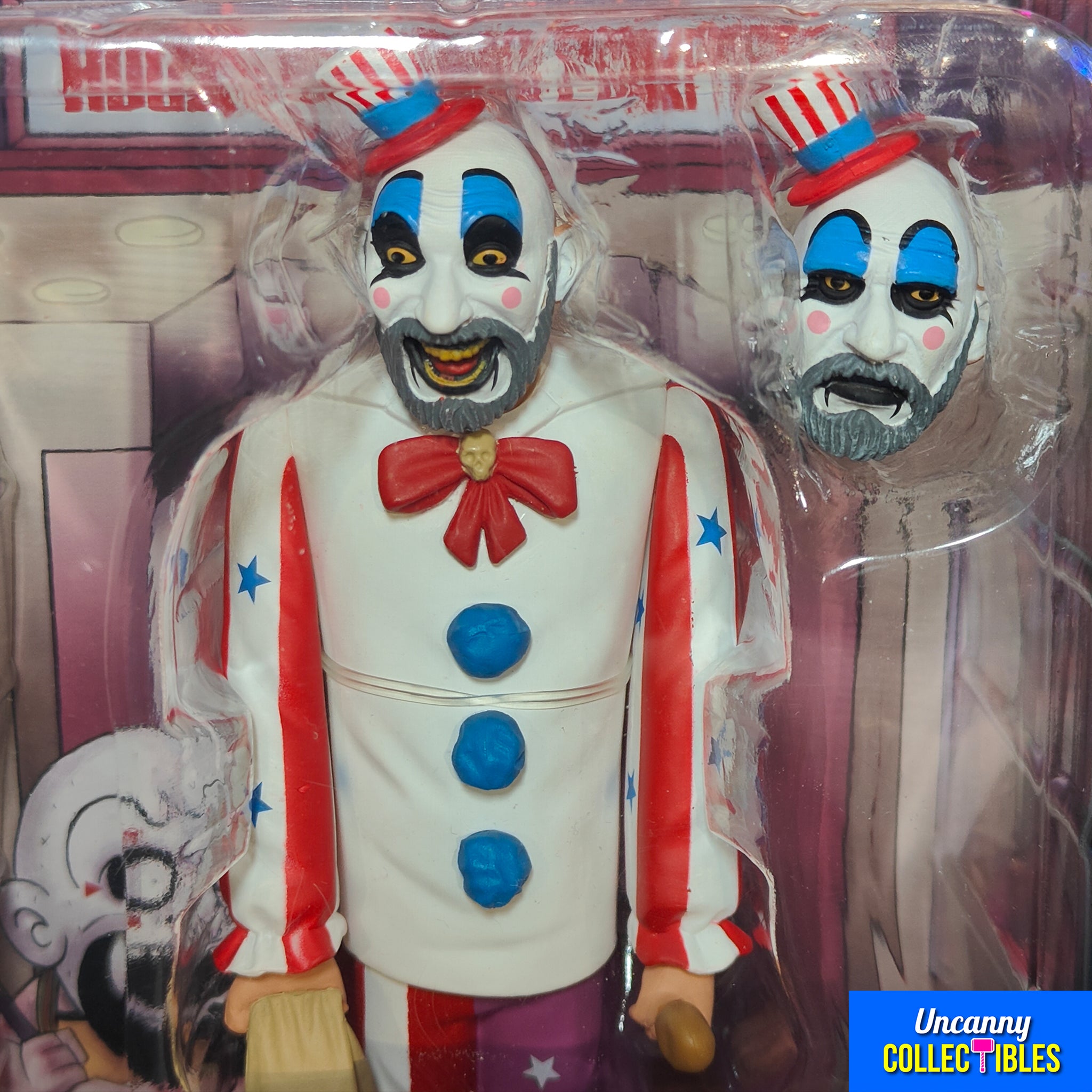NECA Toony Terrors Captain Spaulding House Of 1000 Corpses Action Figure 15cm