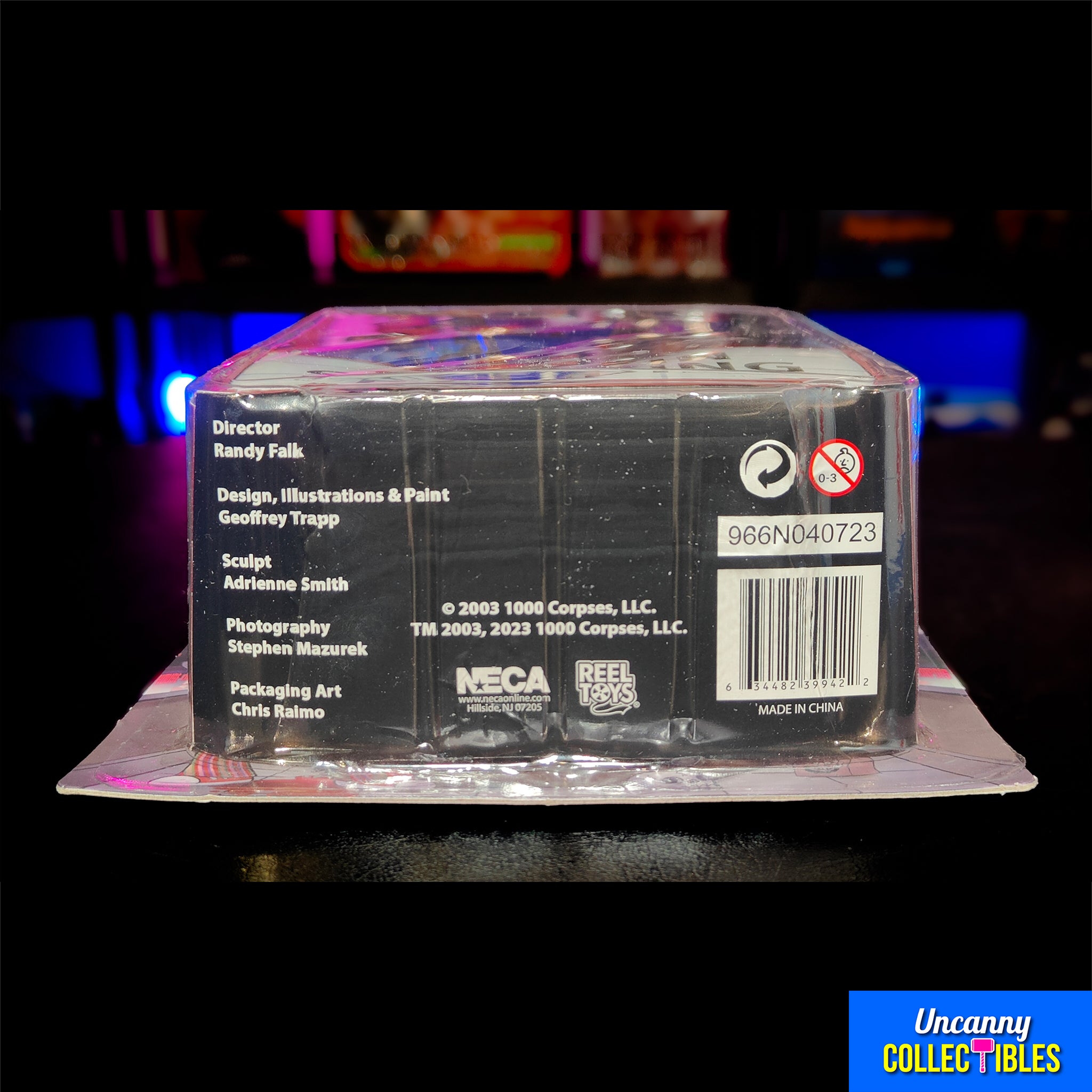 NECA Toony Terrors Captain Spaulding House Of 1000 Corpses Action Figure 15cm