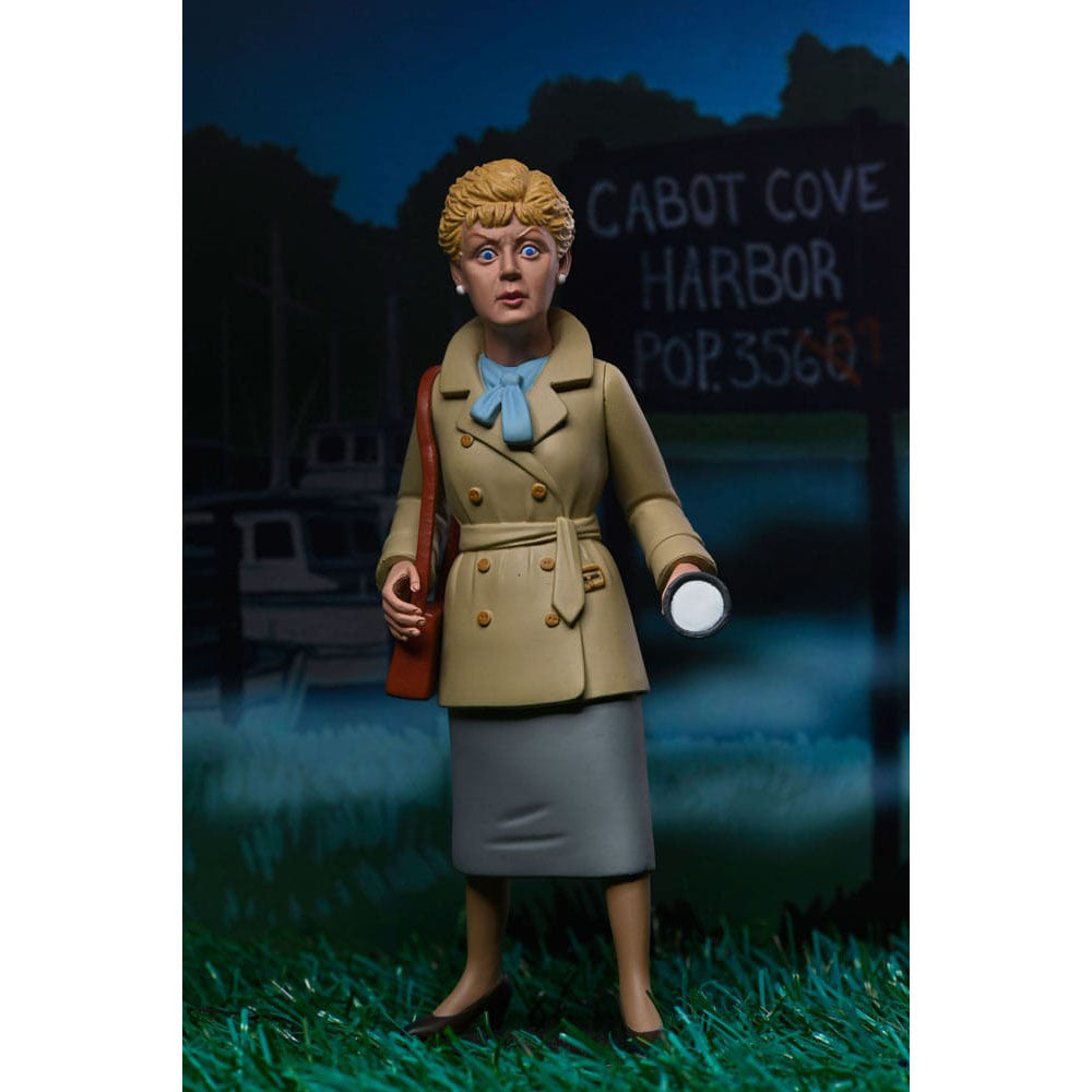 NECA Murder She Wrote Jessica Fletcher Toony Classics 15 cm Action Figure – Murder She Wrote, NECA, 15 cm, 2025, brand new collector item, Uncanny Collectibles Dublin Ireland