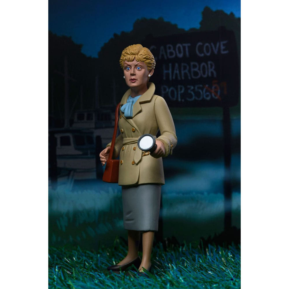 NECA Murder She Wrote Jessica Fletcher Toony Classics 15 cm Action Figure – Murder She Wrote, NECA, 15 cm, 2025, brand new collector item, Uncanny Collectibles Dublin Ireland