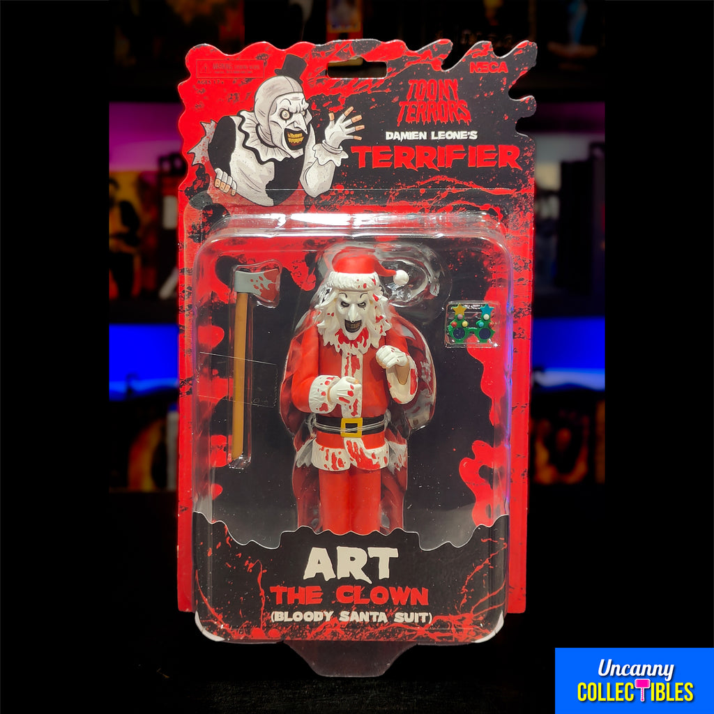 Terrifier 3 Santa Suit Art the Clown Toony Terrors NECA Figure – photo 2 of 14