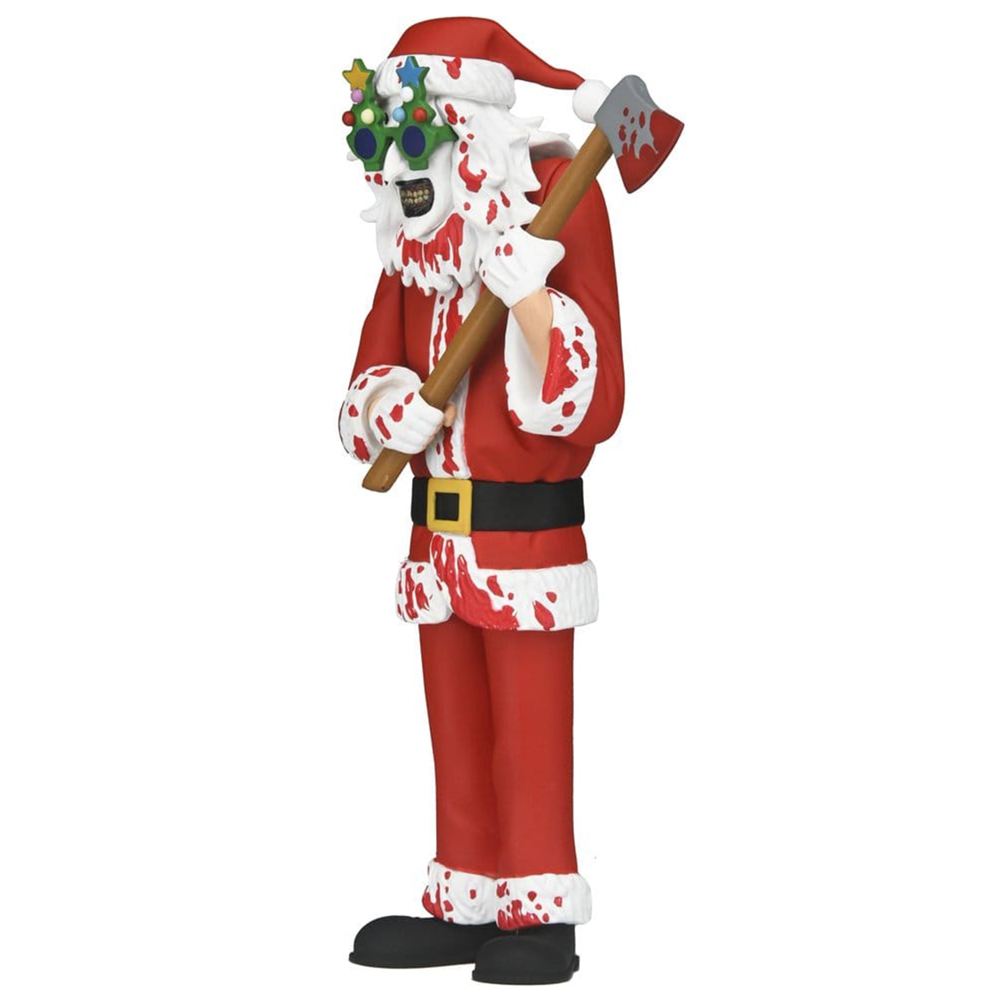 NECA Toony Terrors Terrifier 3 Santa Suit Art the Clown Bloody Version Action Figure – Terrifier, NECA, 15 cm, brand new collector item, Uncanny Collectibles Dublin Ireland