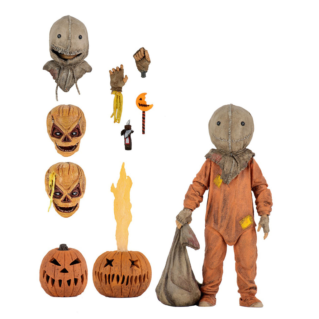 NECA Trick R Treat Ultimate Sam Action Figure 15cm – Horror, NECA, 15 cm, 2021, brand new collector item, Uncanny Collectibles Dublin Ireland