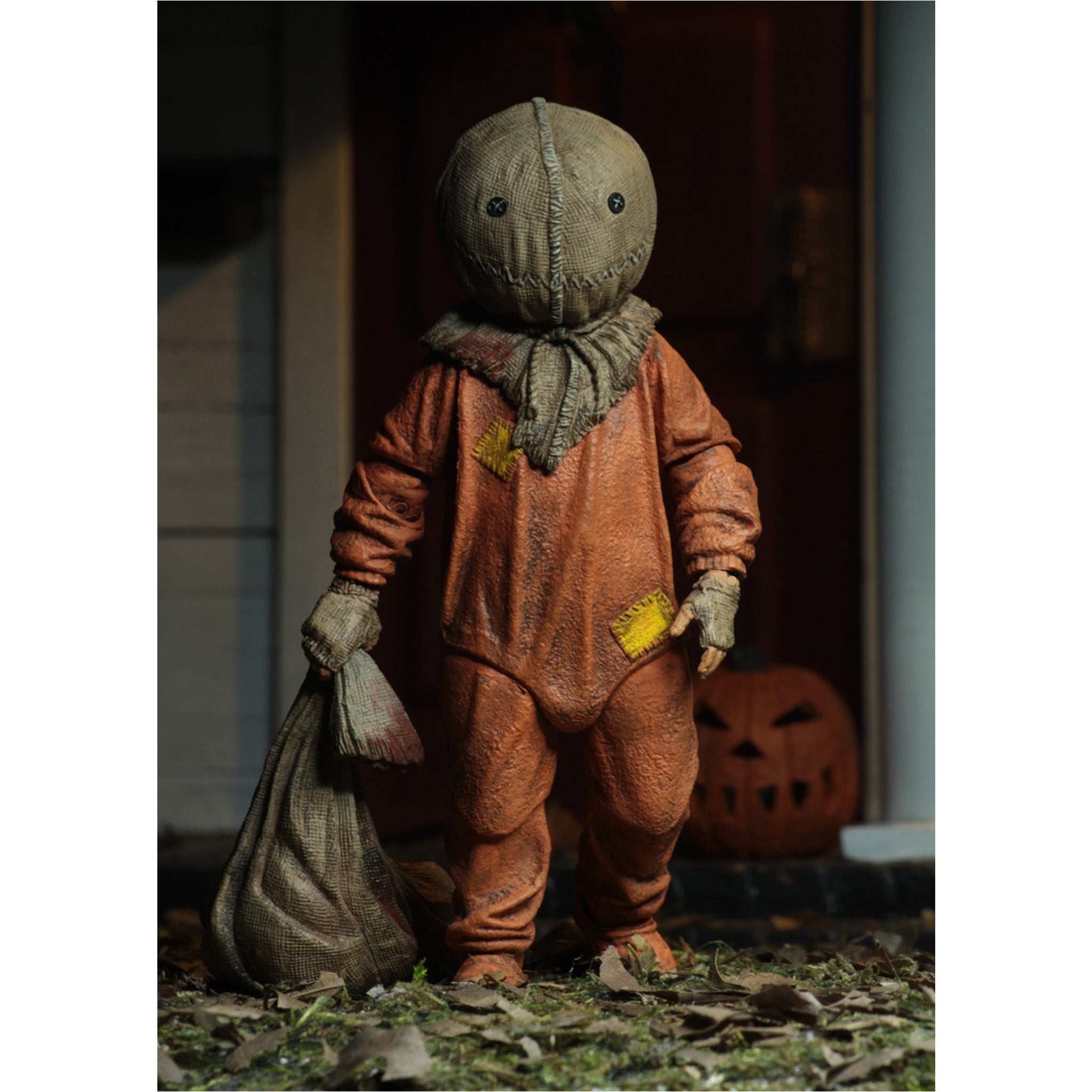 NECA Trick R Treat Ultimate Sam Action Figure 15cm – Horror, NECA, 15 cm, 2021, brand new collector item, Uncanny Collectibles Dublin Ireland