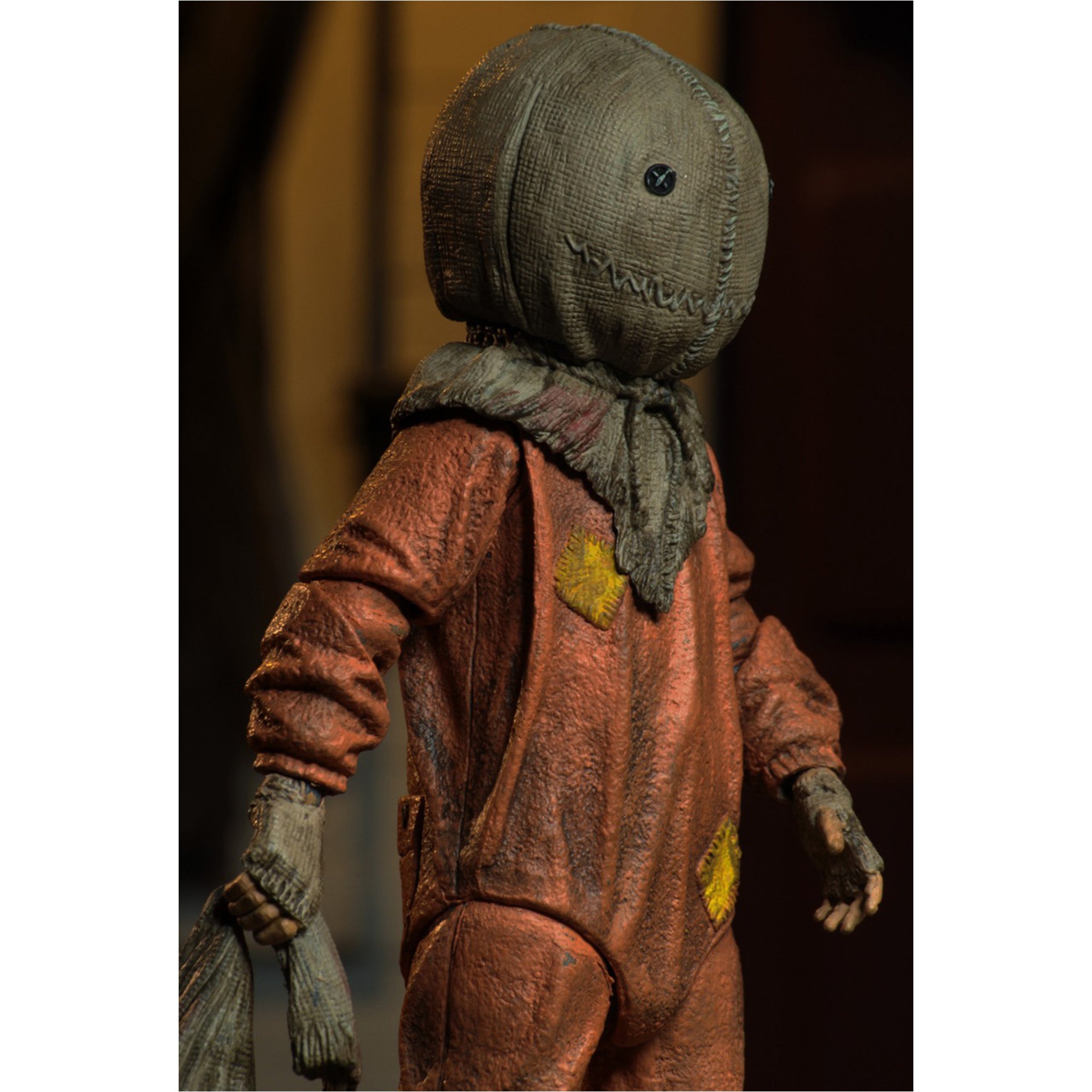 NECA Trick R Treat Ultimate Sam Action Figure 15cm – Horror, NECA, 15 cm, 2021, brand new collector item, Uncanny Collectibles Dublin Ireland