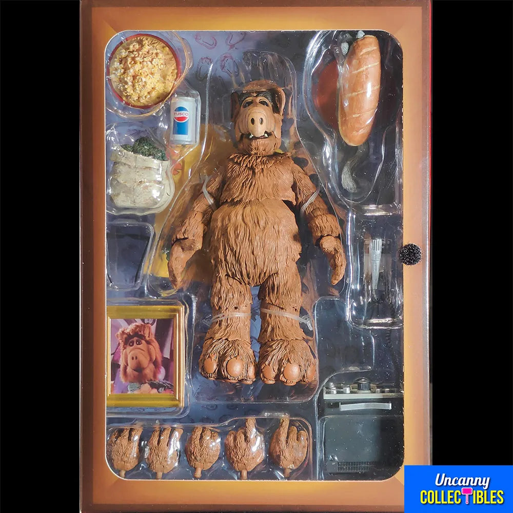 NECA Ultimate Alf Action Figure 15cm – TV Icons & Heroes, NECA, 15 cm, 2023, brand new collector item, Uncanny Collectibles Dublin Ireland