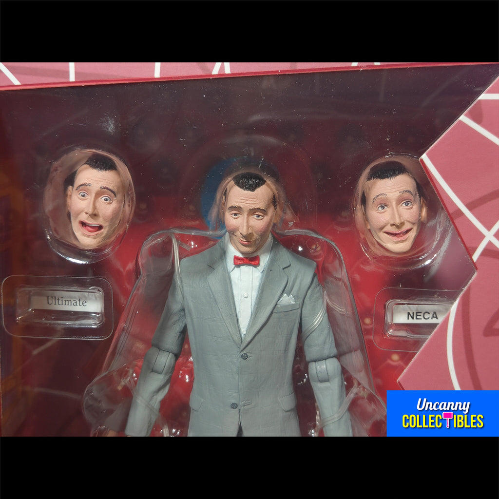 NECA Ultimate Pee Wee Herman Action Figure 2024 18cm – TV Icons & Heroes, NECA, 18 cm, 2024, brand new collector item, Uncanny Collectibles Dublin Ireland