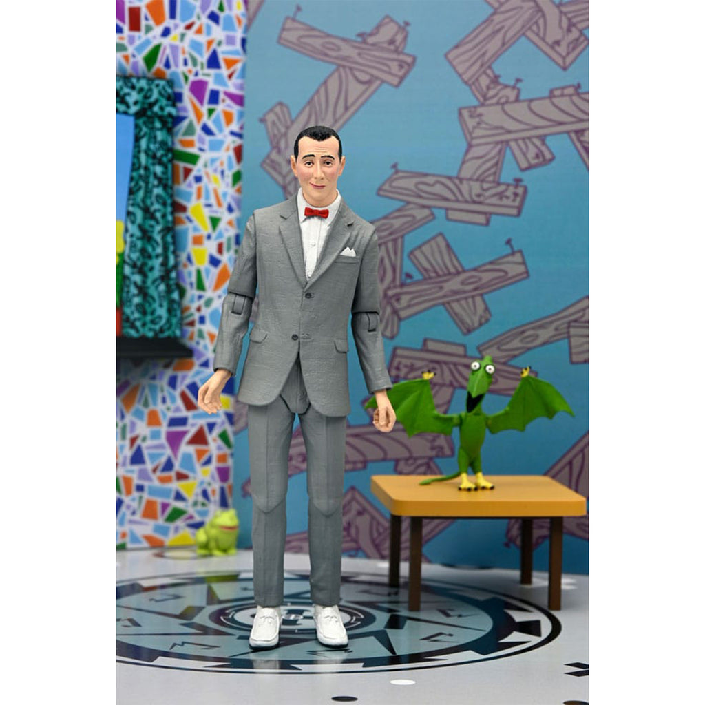NECA Ultimate Pee Wee Herman Action Figure 2024 18cm – TV Icons & Heroes, NECA, 18 cm, 2024, brand new collector item, Uncanny Collectibles Dublin Ireland