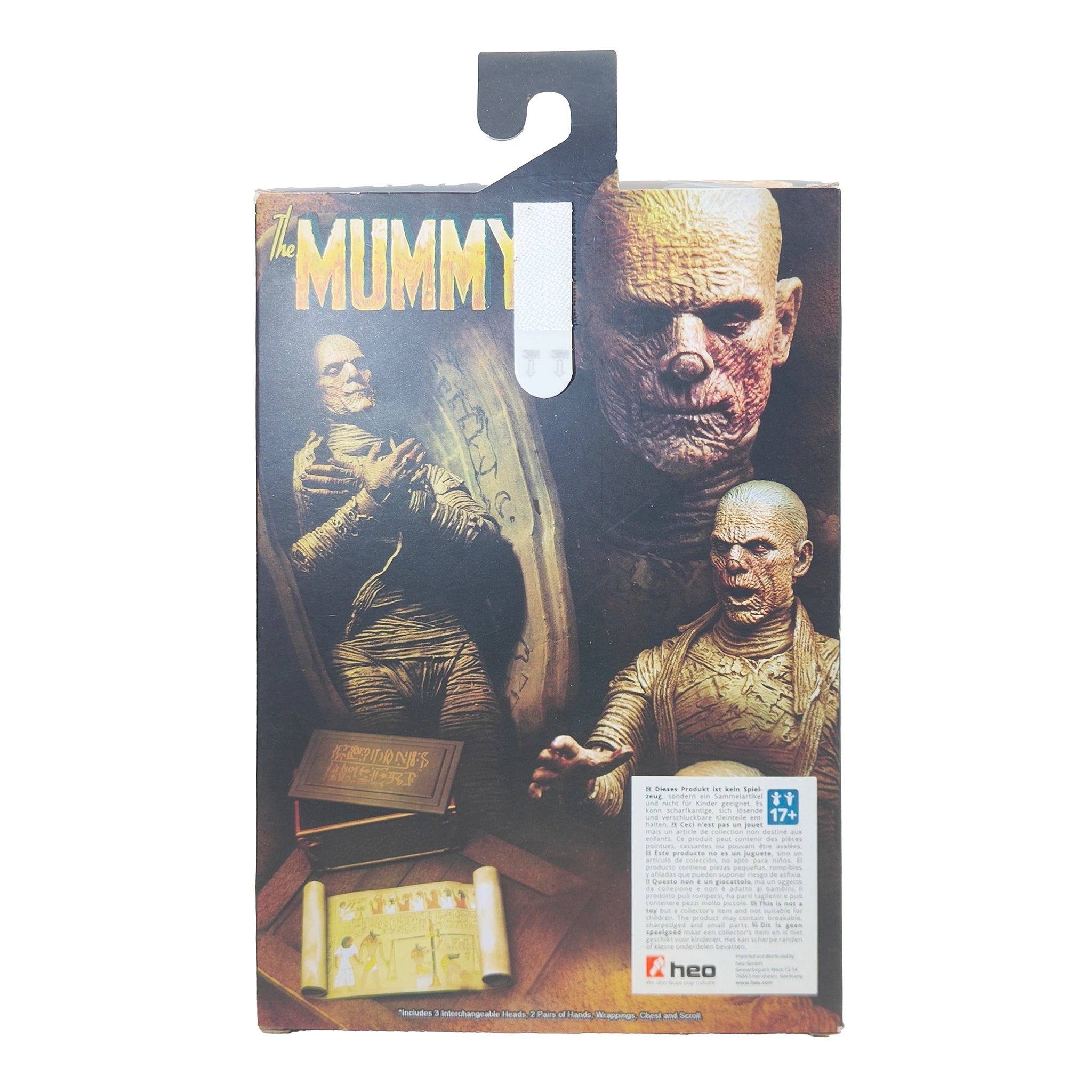 NECA Ultimate The Mummy Universal Monsters Colour Action Figure 2021 18cm – Universal Monsters, NECA, 18 cm, 2021, pre-owned collector piece, Uncanny Collectibles Dublin Ireland