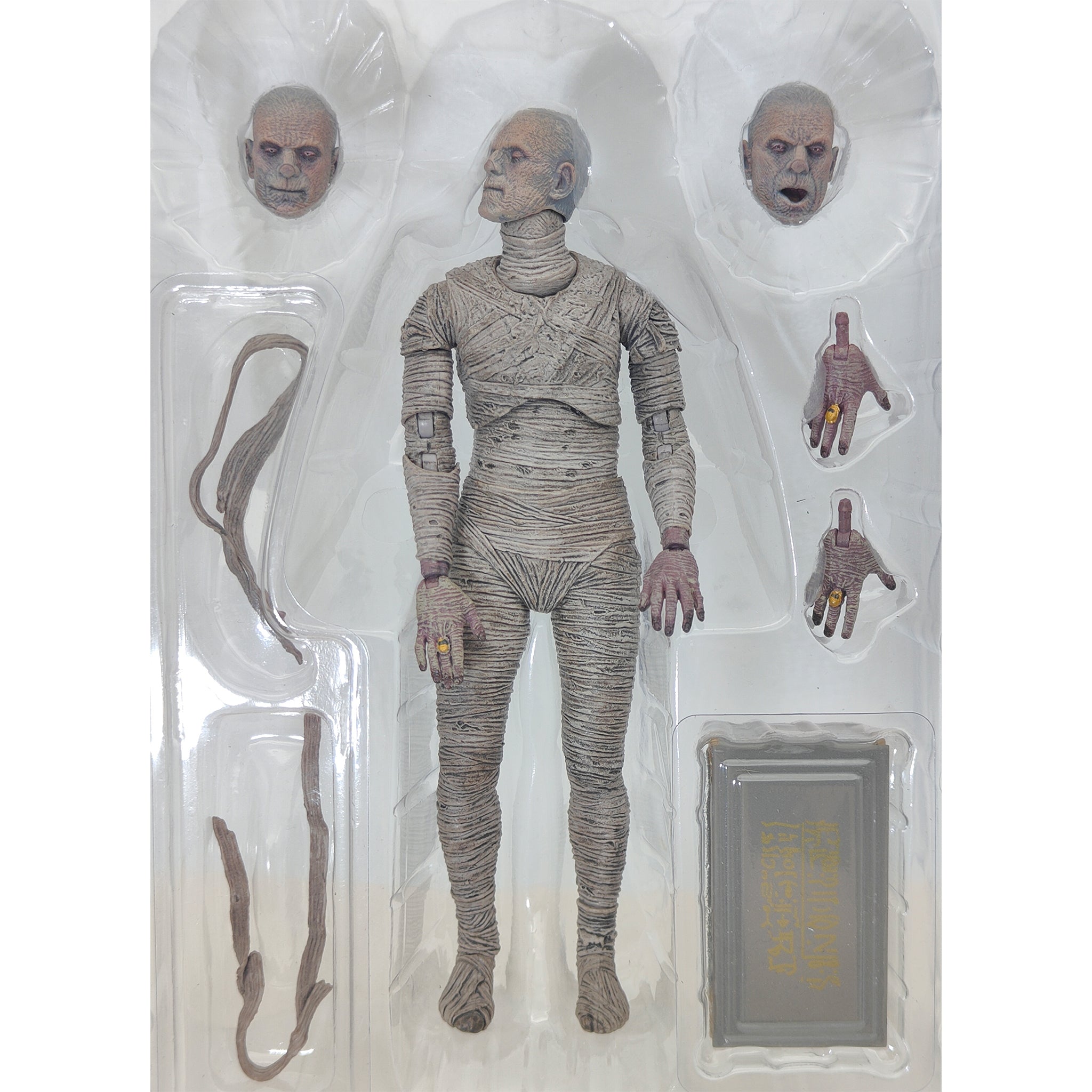 NECA Ultimate The Mummy Universal Monsters Colour Action Figure 2021 18cm – Universal Monsters, NECA, 18 cm, 2021, pre-owned collector piece, Uncanny Collectibles Dublin Ireland