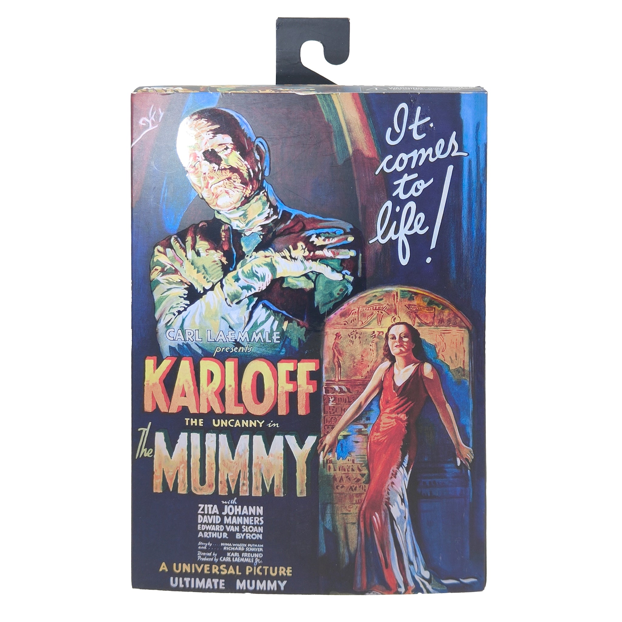 NECA Ultimate The Mummy Universal Monsters Colour Action Figure 2021 18cm – Universal Monsters, NECA, 18 cm, 2021, pre-owned collector piece, Uncanny Collectibles Dublin Ireland