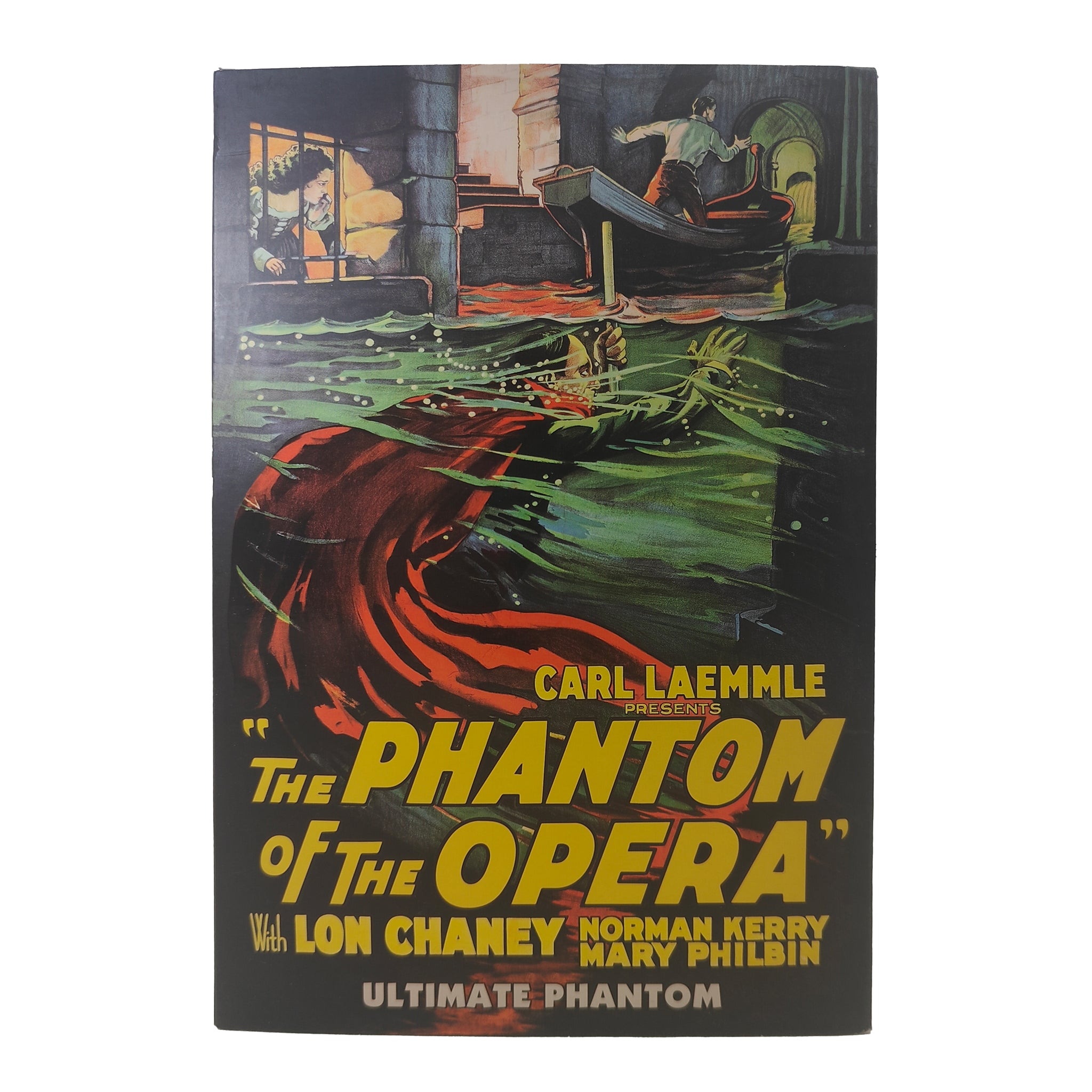 NECA Ultimate The Phantom Of The Opera 1925 Universal Monsters Action Figure 18cm - Used – Universal Monsters, NECA, 18 cm, 2023, pre-owned collector piece, Uncanny Collectibles Dublin Ireland