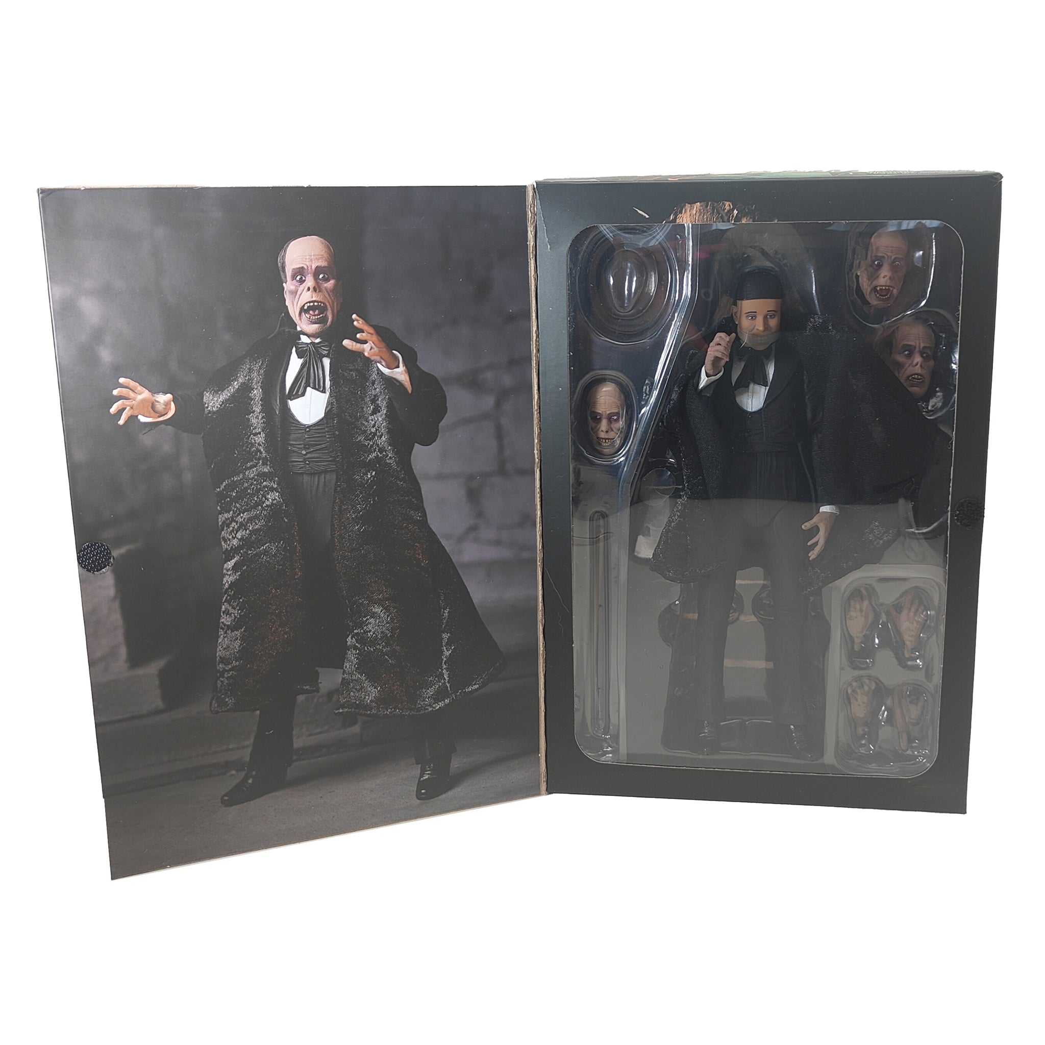 NECA Ultimate The Phantom Of The Opera 1925 Universal Monsters Action Figure 18cm - Used – Universal Monsters, NECA, 18 cm, 2023, pre-owned collector piece, Uncanny Collectibles Dublin Ireland