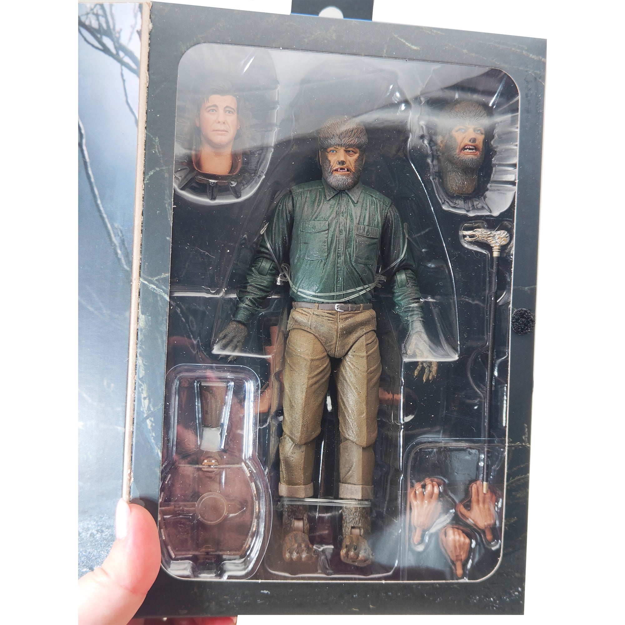 NECA Ultimate Wolf Man Universal Monsters Colour Action Figure 2021 18cm