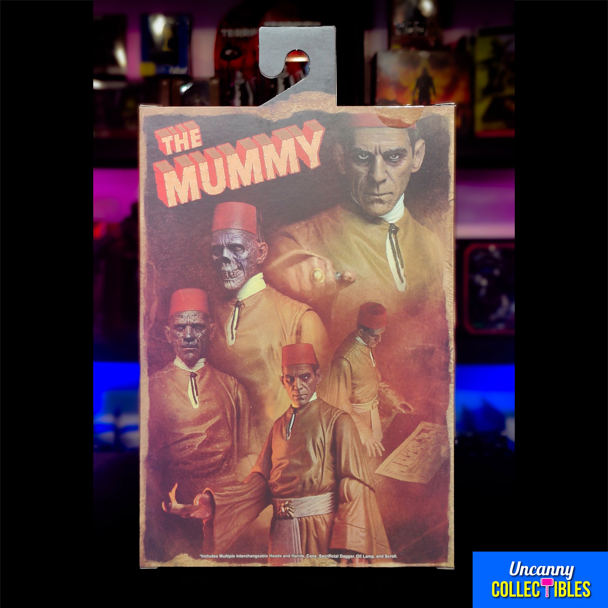 NECA Universal Monsters Ultimate Ardath Bey The Mummy Action Figure 18 cm – Universal Monsters, NECA, 18 cm, 2025, brand new collector item, Uncanny Collectibles Dublin Ireland