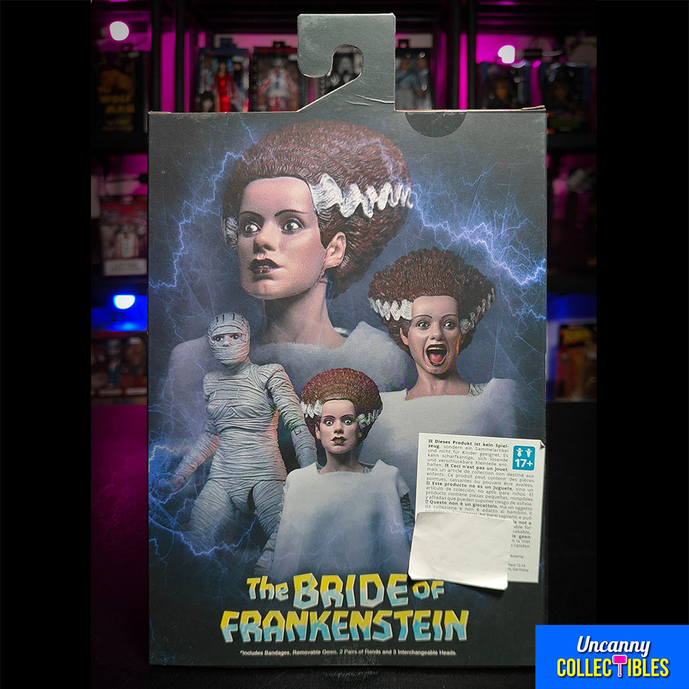 NECA Ultimate Bride of Frankenstein Universal Monsters Action Figure Colour Version 18cm – Universal Monsters, NECA, 18 cm, 2023, brand new collector item, Uncanny Collectibles Dublin Ireland