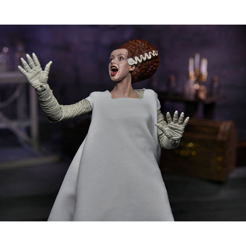 NECA Ultimate Bride of Frankenstein Universal Monsters Action Figure Colour Version 18cm – Universal Monsters, NECA, 18 cm, 2023, brand new collector item, Uncanny Collectibles Dublin Ireland