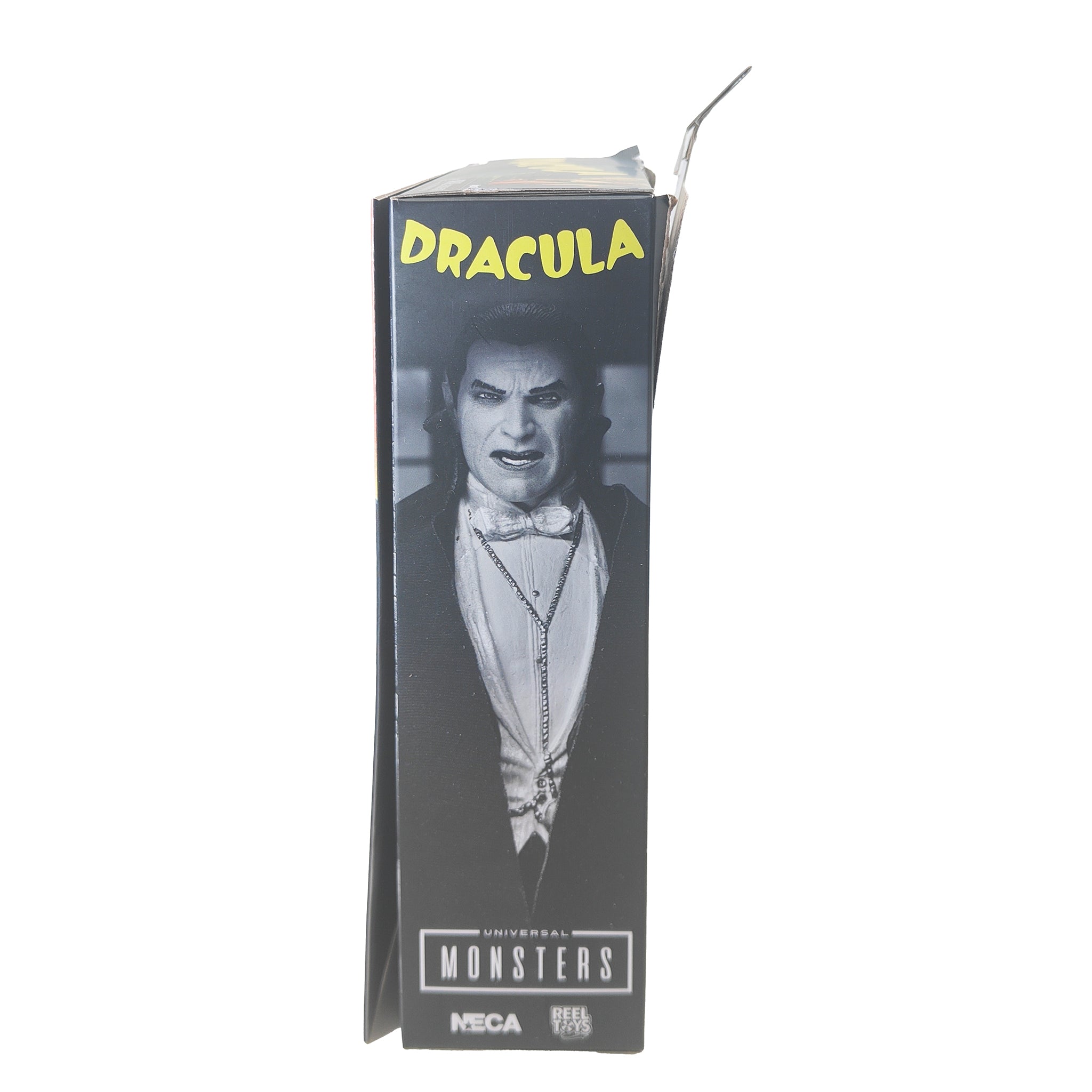 NECA Universal Monsters Ultimate Dracula Carfax Abbey Action Figure Black and White Version 18cm - Used – Universal Monsters, NECA, 18 cm, 2021, pre-owned collector piece, Uncanny Collectibles Dublin Ireland