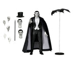 NECA Universal Monsters Ultimate Dracula Carfax Abbey Action Figure Black and White Version 18cm – Universal Monsters, NECA, 18 cm, 2022, brand new collector item, Uncanny Collectibles Dublin Ireland